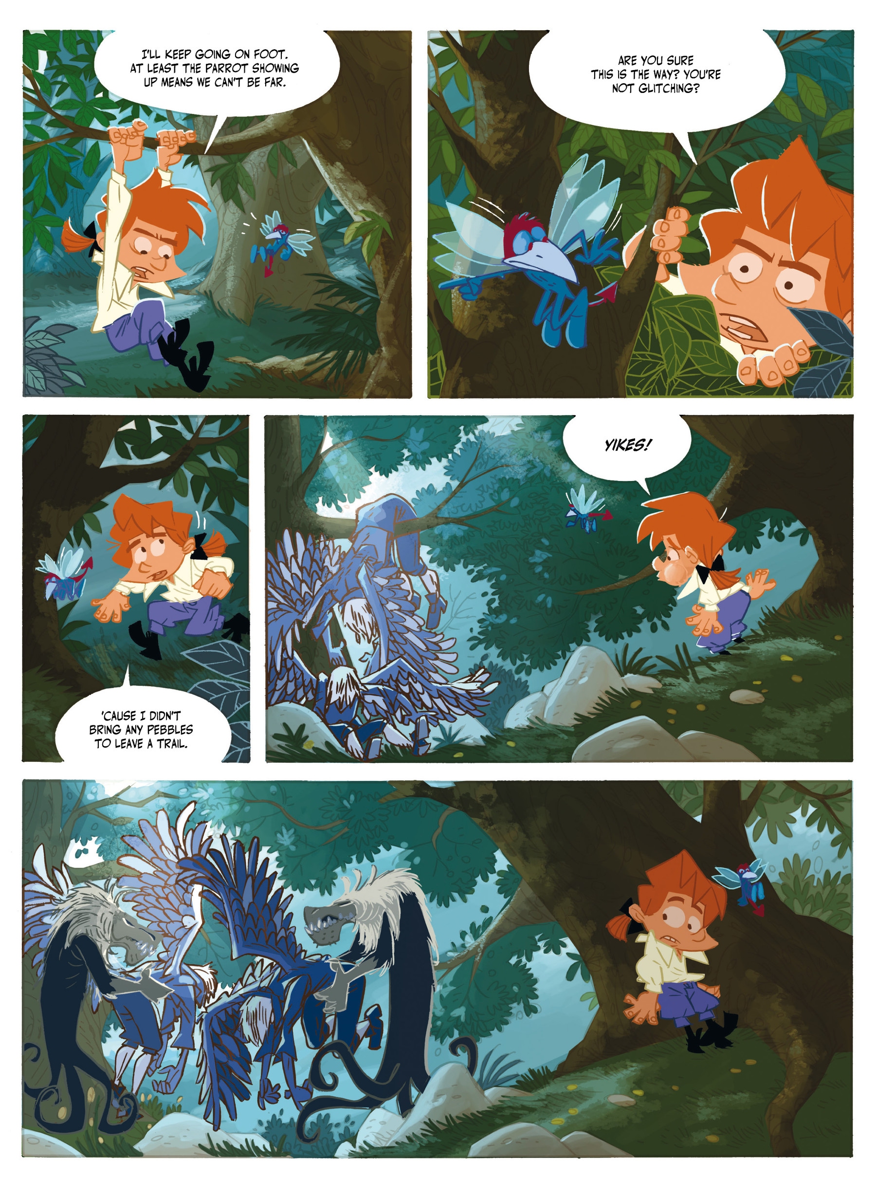 Read online Gregory and the Gargoyles comic -  Issue #3 - 17