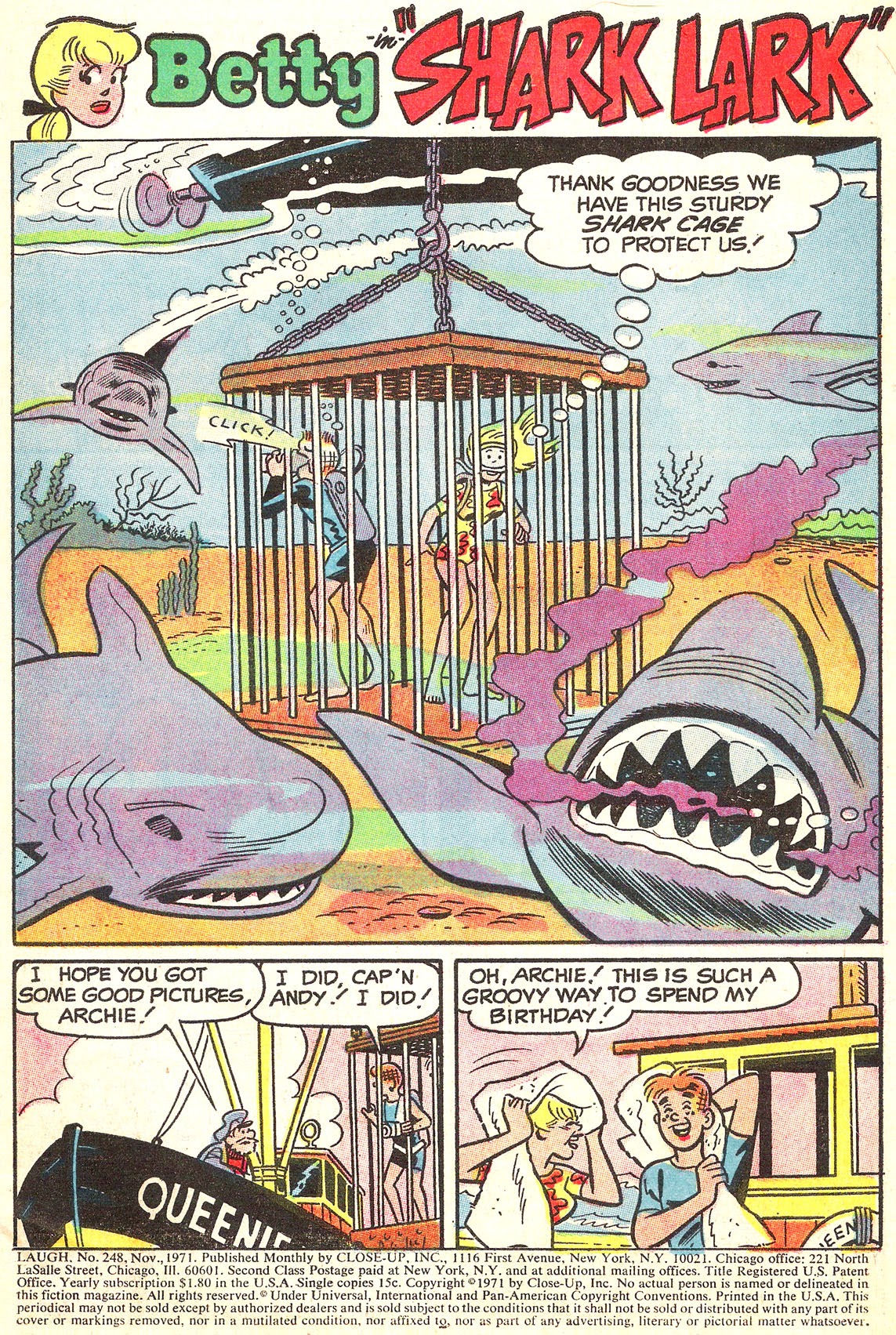 Read online Laugh (Comics) comic -  Issue #248 - 3