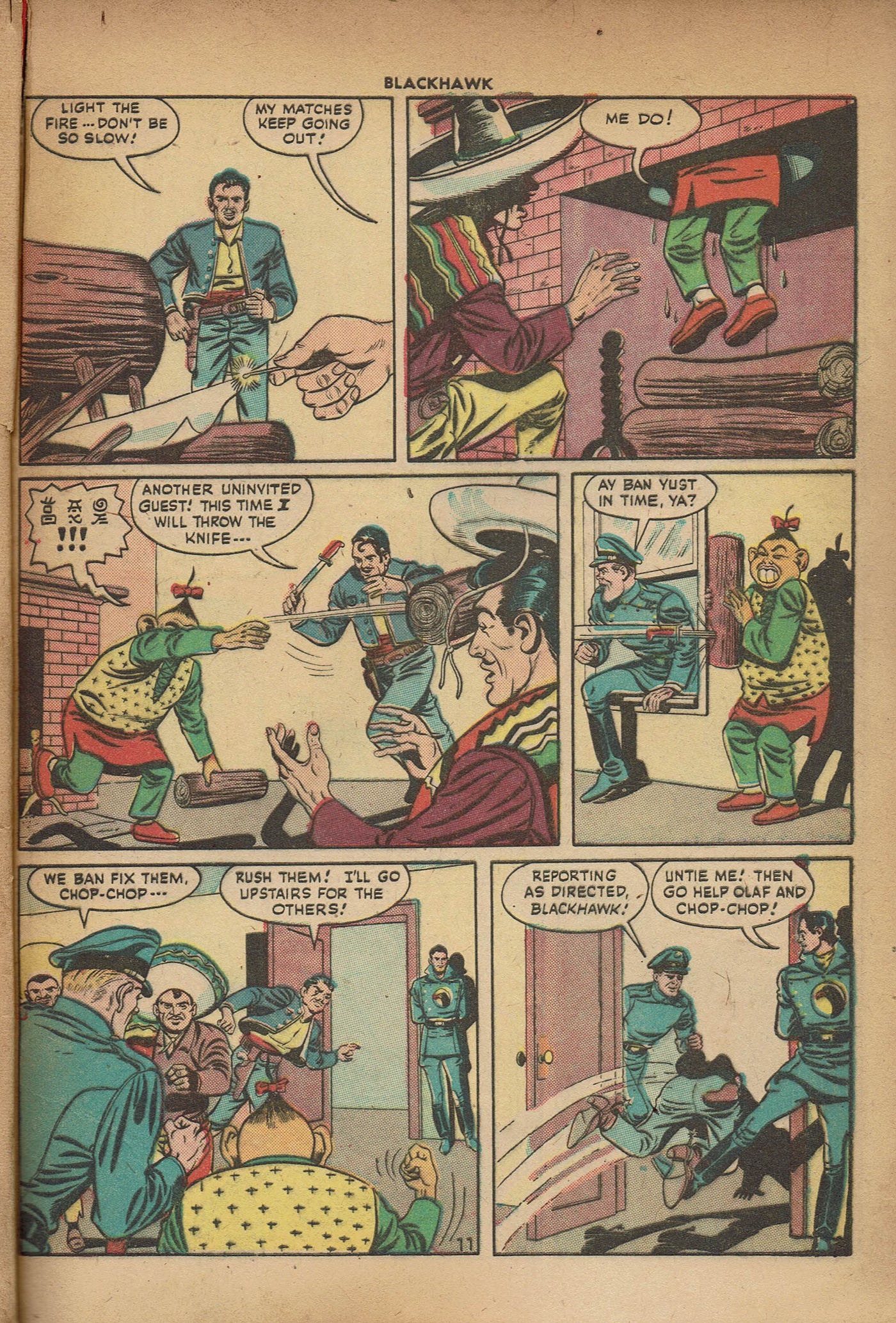 Read online Blackhawk (1957) comic -  Issue #13 - 47