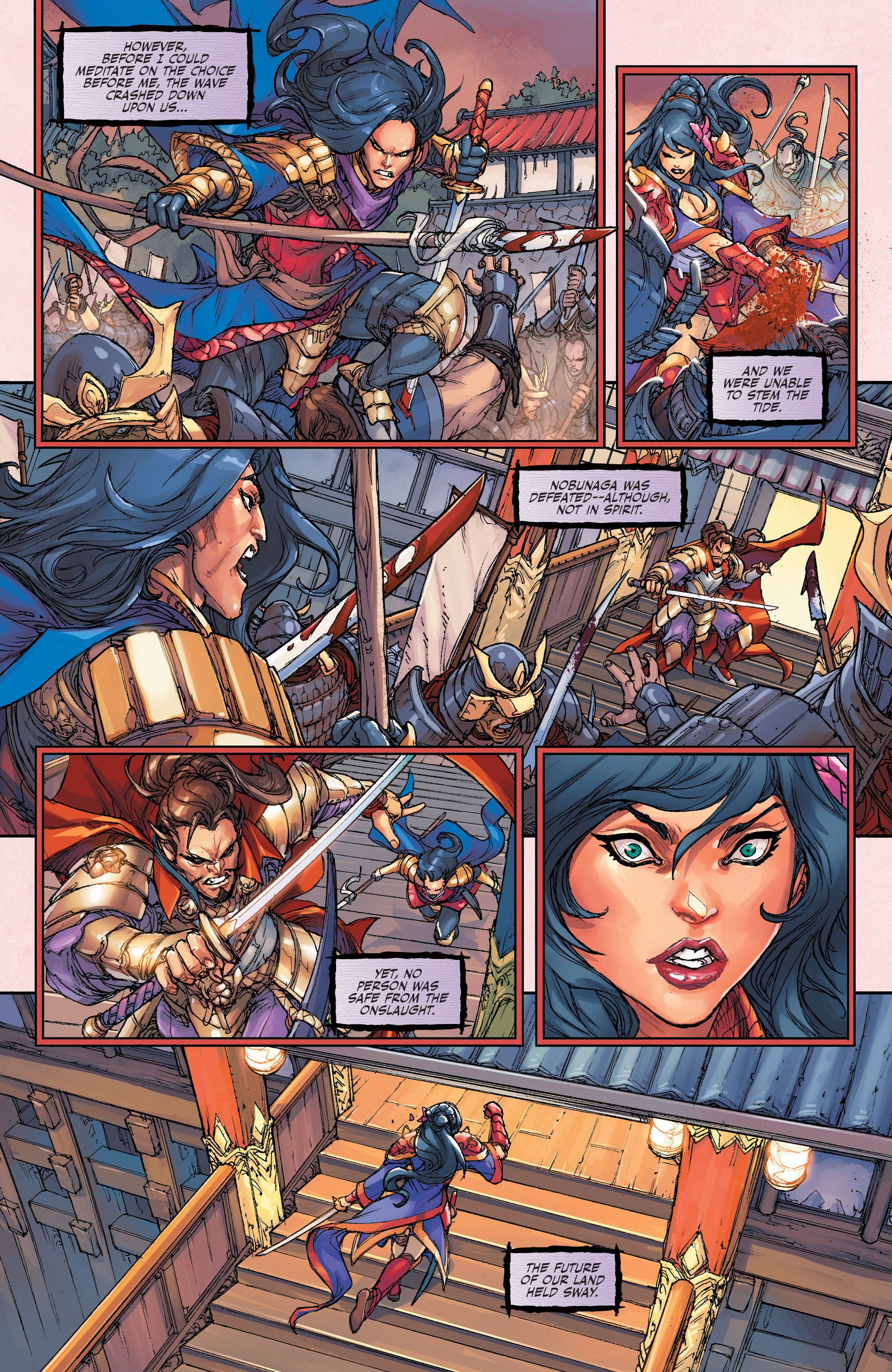 Read online Oniba: Swords of the Demon comic -  Issue # Full - 13