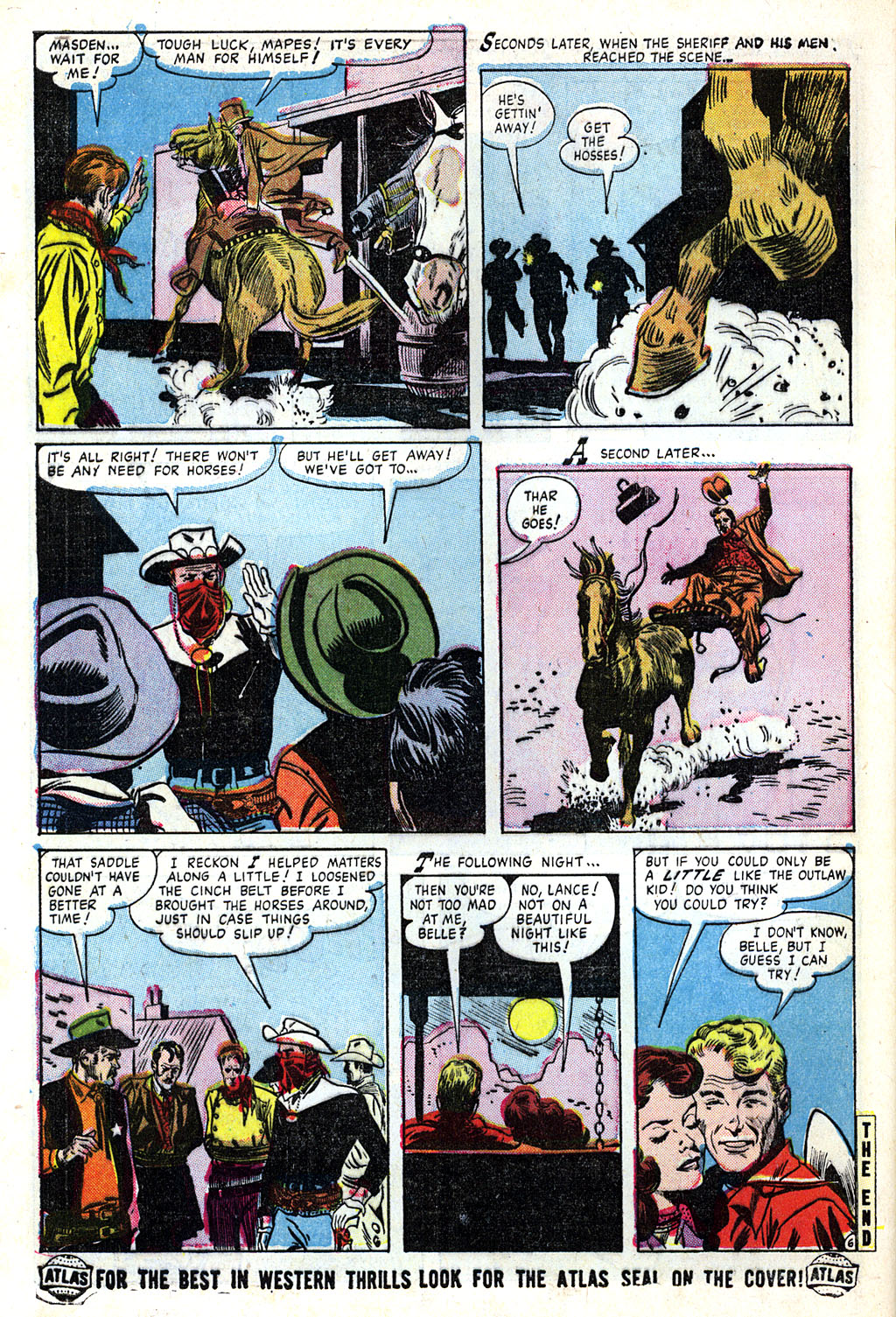 Read online The Outlaw Kid (1954) comic -  Issue #8 - 32
