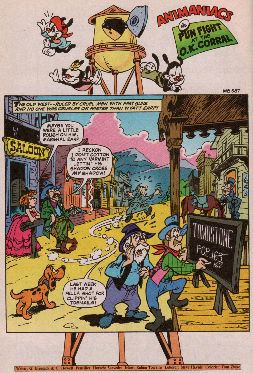 Read online Animaniacs comic -  Issue #6 - 16