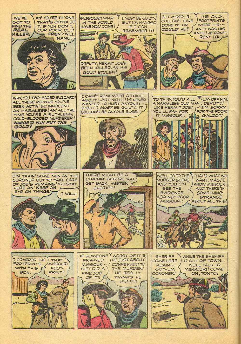 Read online The Lone Ranger (1948) comic -  Issue #13 - 30