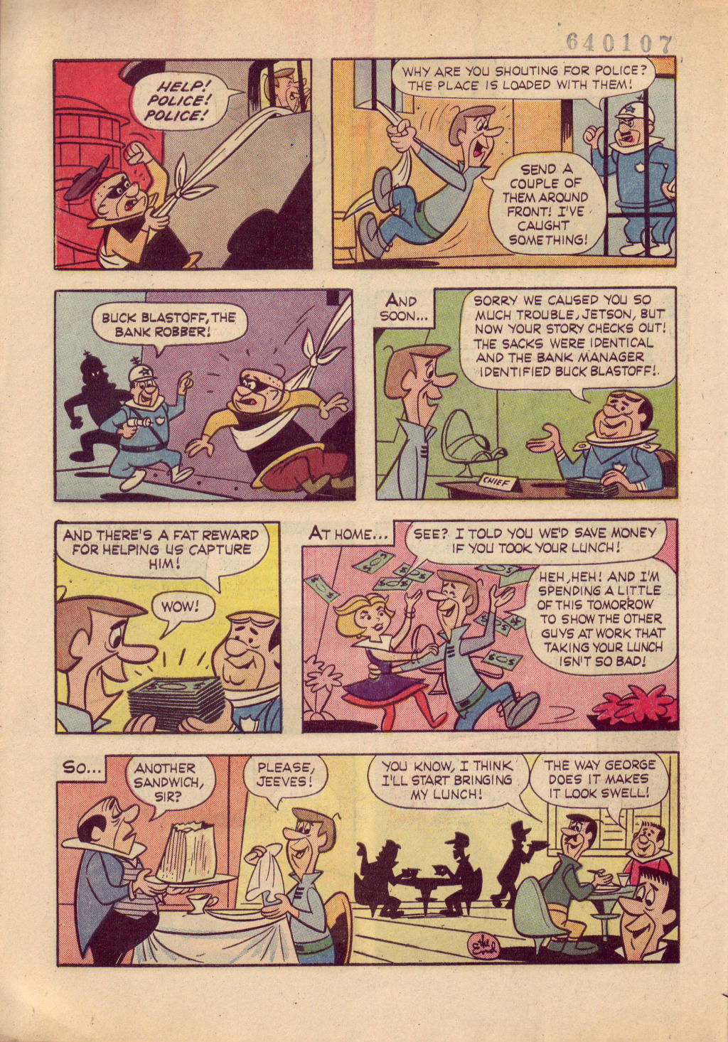Read online The Jetsons (1963) comic -  Issue #7 - 34
