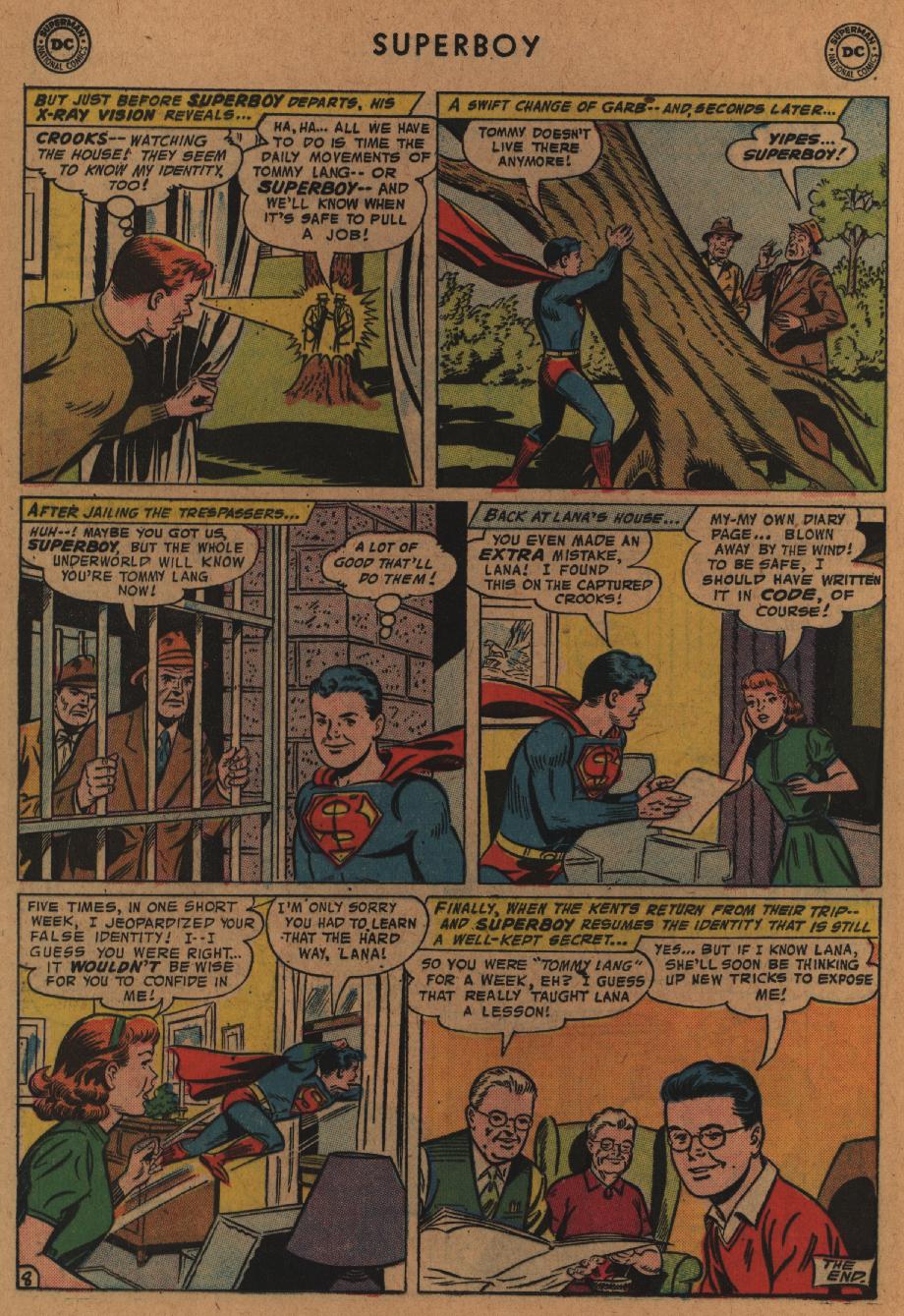 Read online Superboy (1949) comic -  Issue #58 - 17