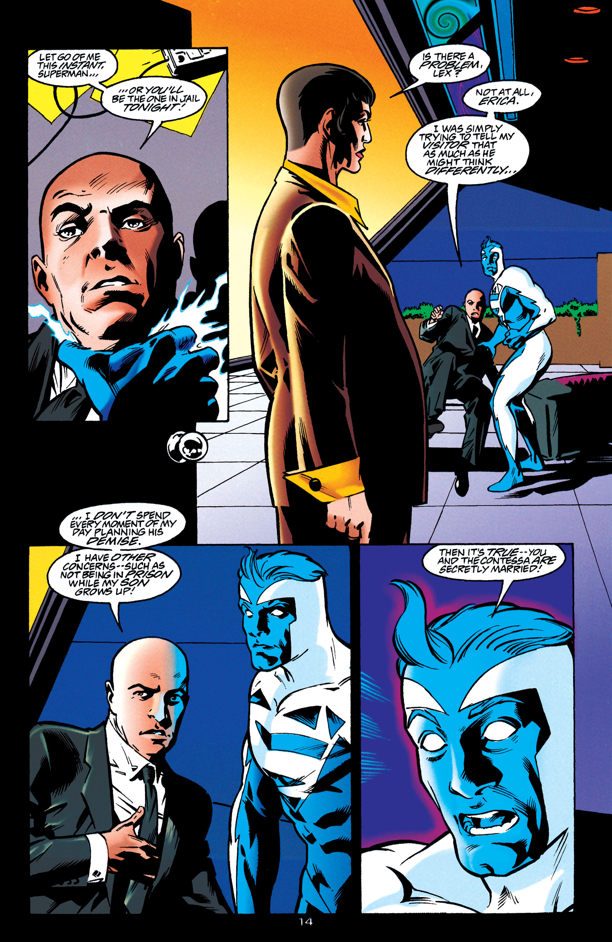 Read online Adventures of Superman (1987) comic -  Issue #548 - 15