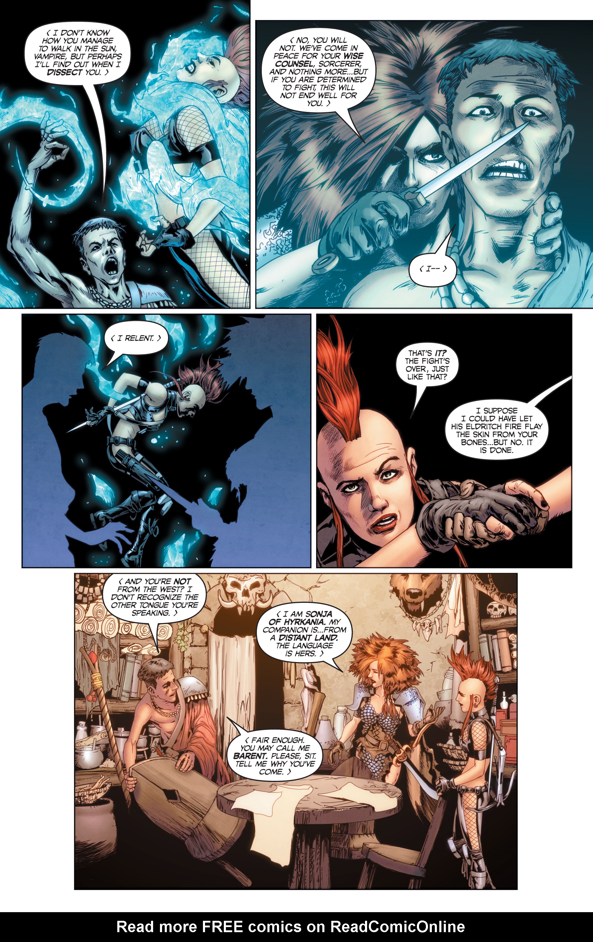 Read online Red Sonja: Age of Chaos comic -  Issue #4 - 13