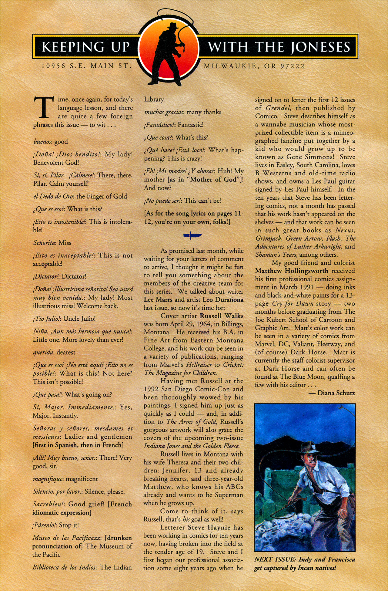 Read online Indiana Jones and the Arms of Gold comic -  Issue #2 - 27