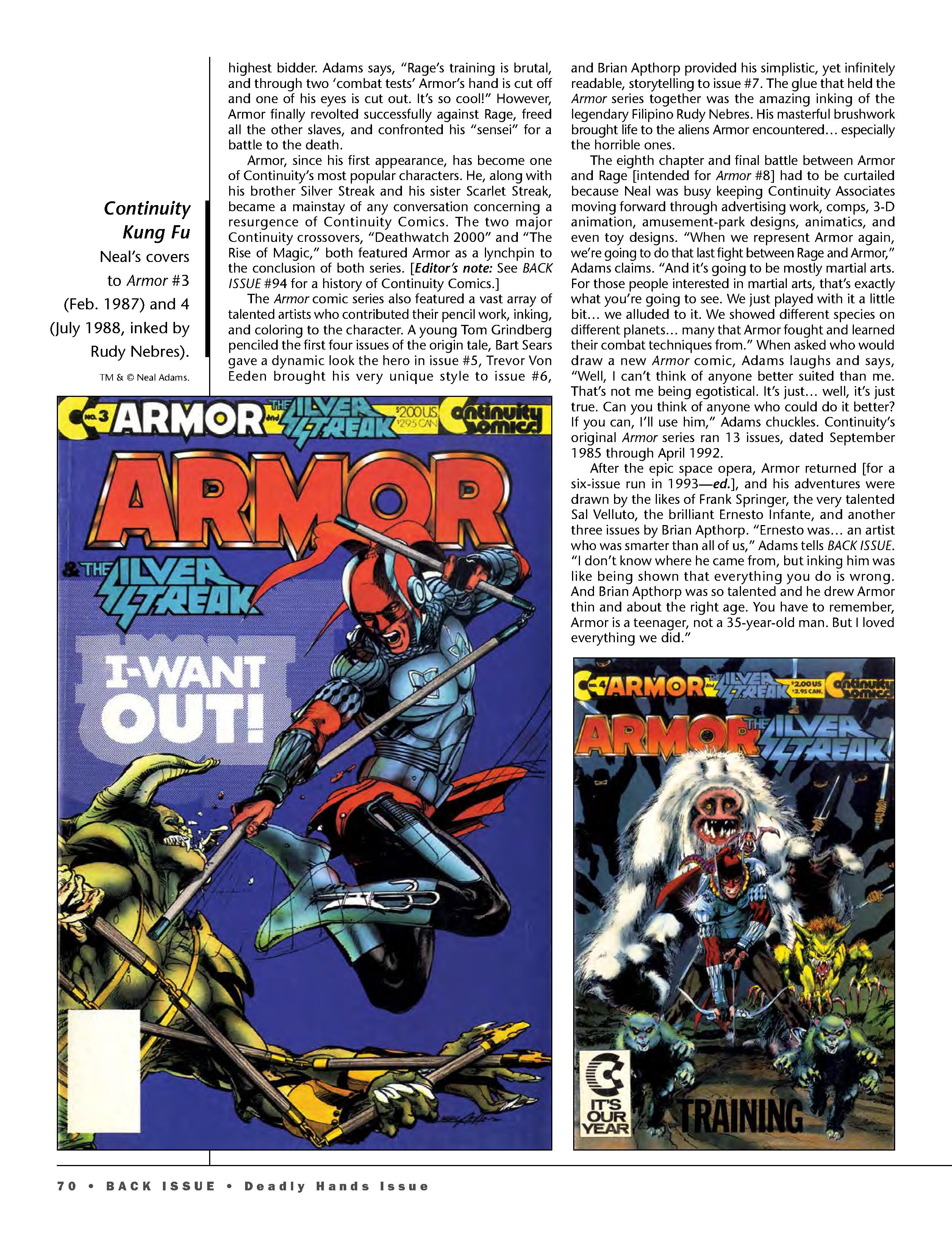 Read online Back Issue comic -  Issue #105 - 72