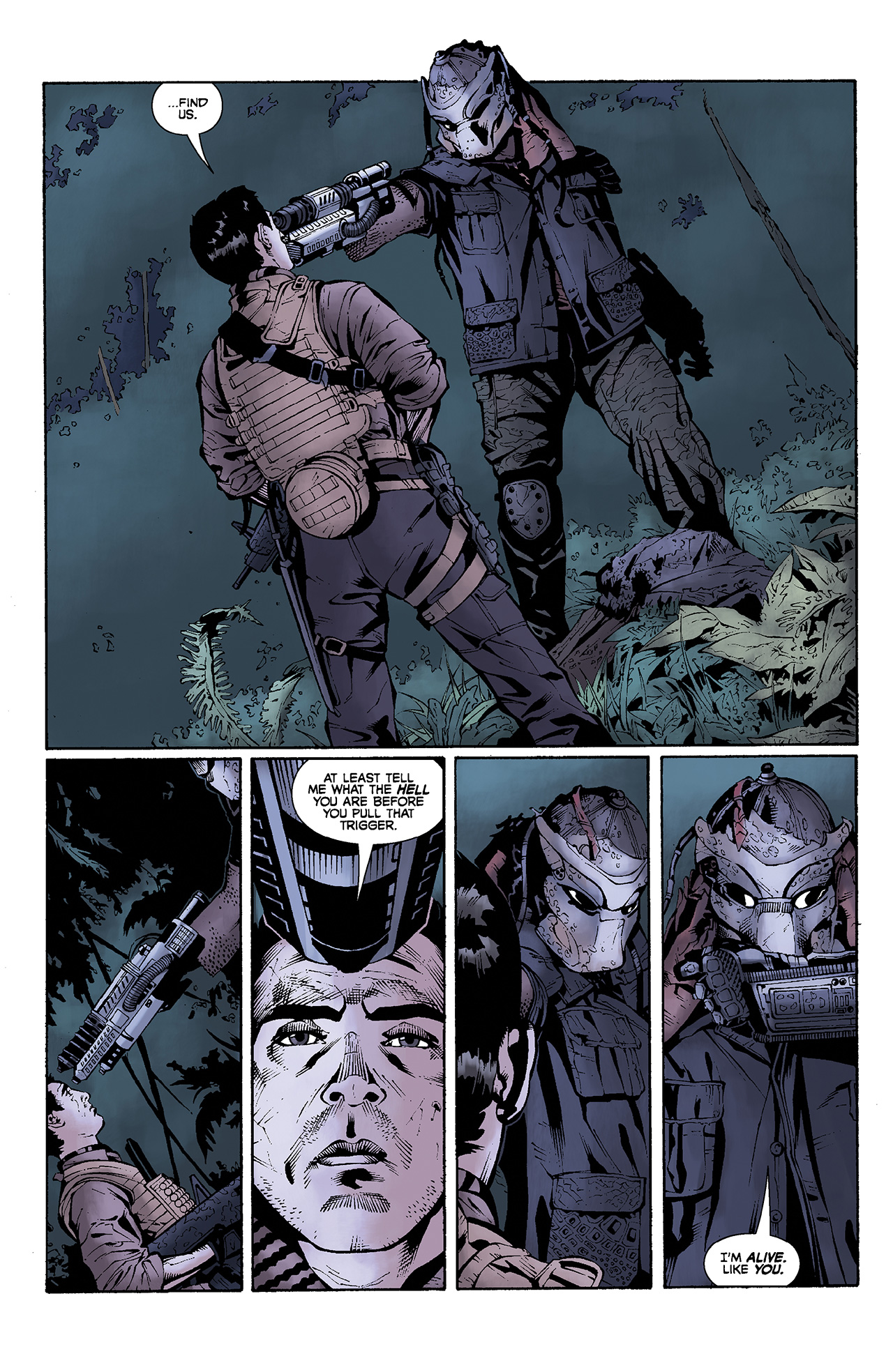 Read online Predators Film Adaptation comic -  Issue # Full - 39