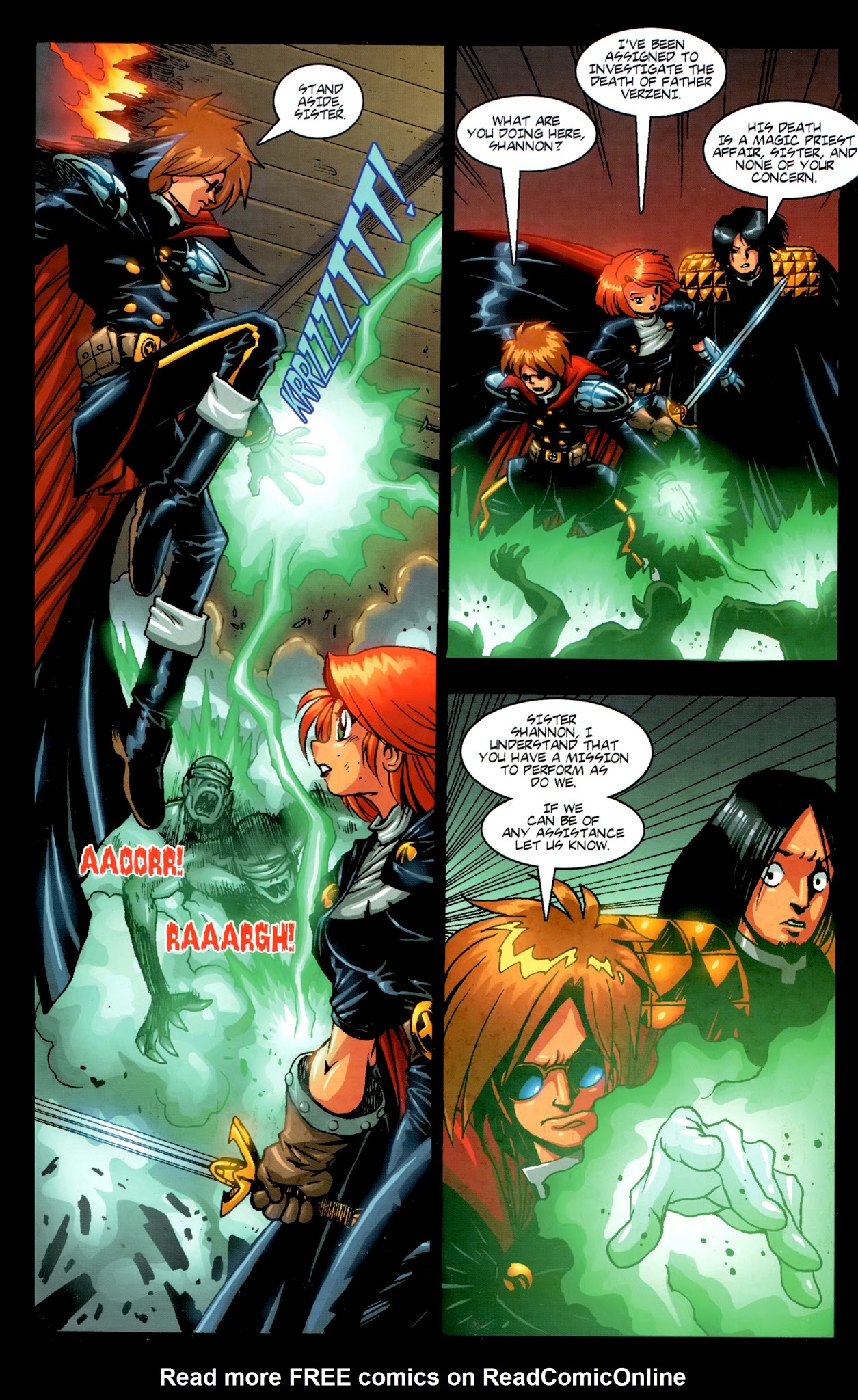 Read online Warrior Nun Areala (1999) comic -  Issue #4 - 3