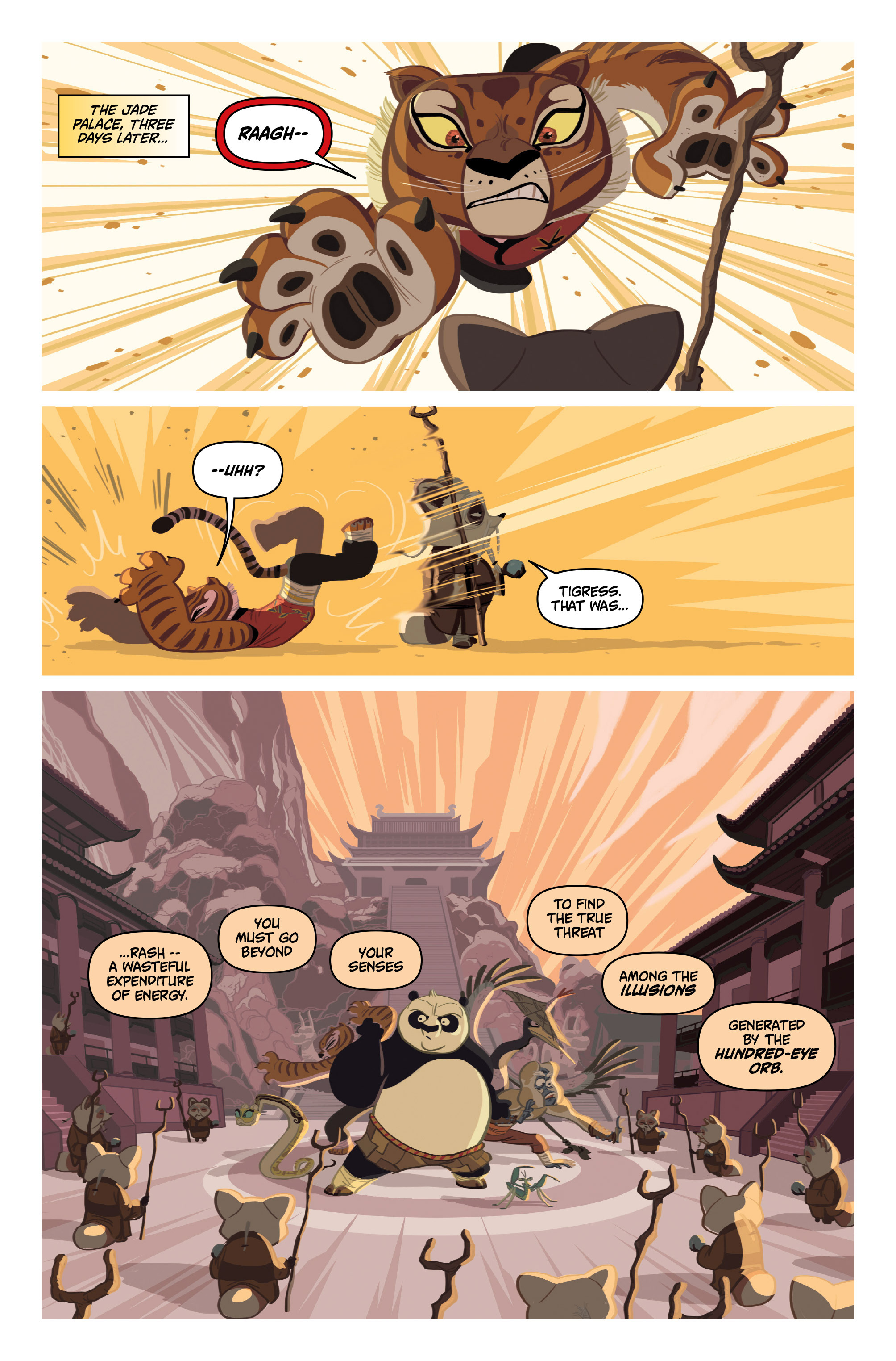 Read online DreamWorks Kung Fu Panda comic -  Issue #4 - 5