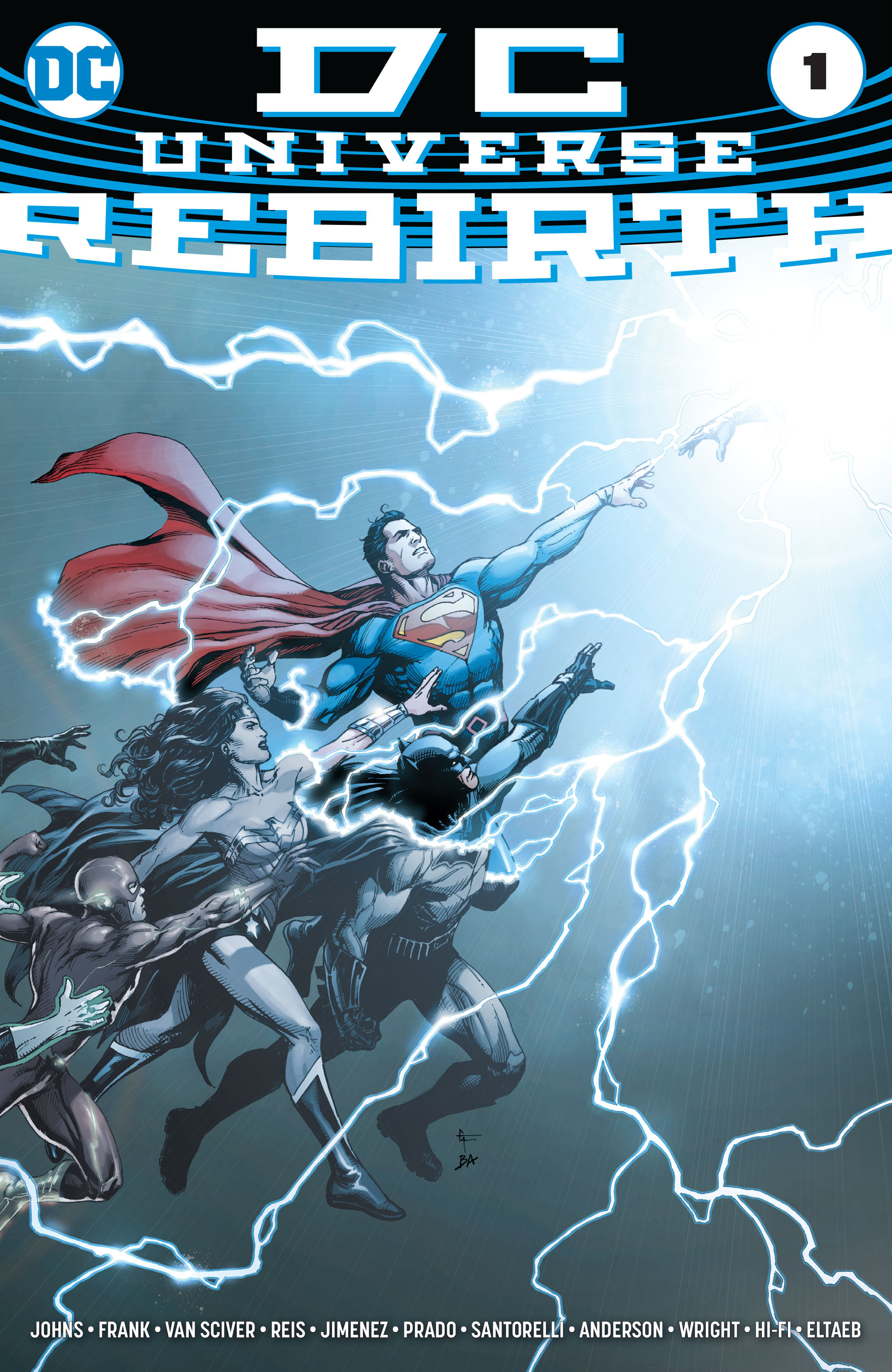 Read online DC Universe: Rebirth comic -  Issue # Full - 1