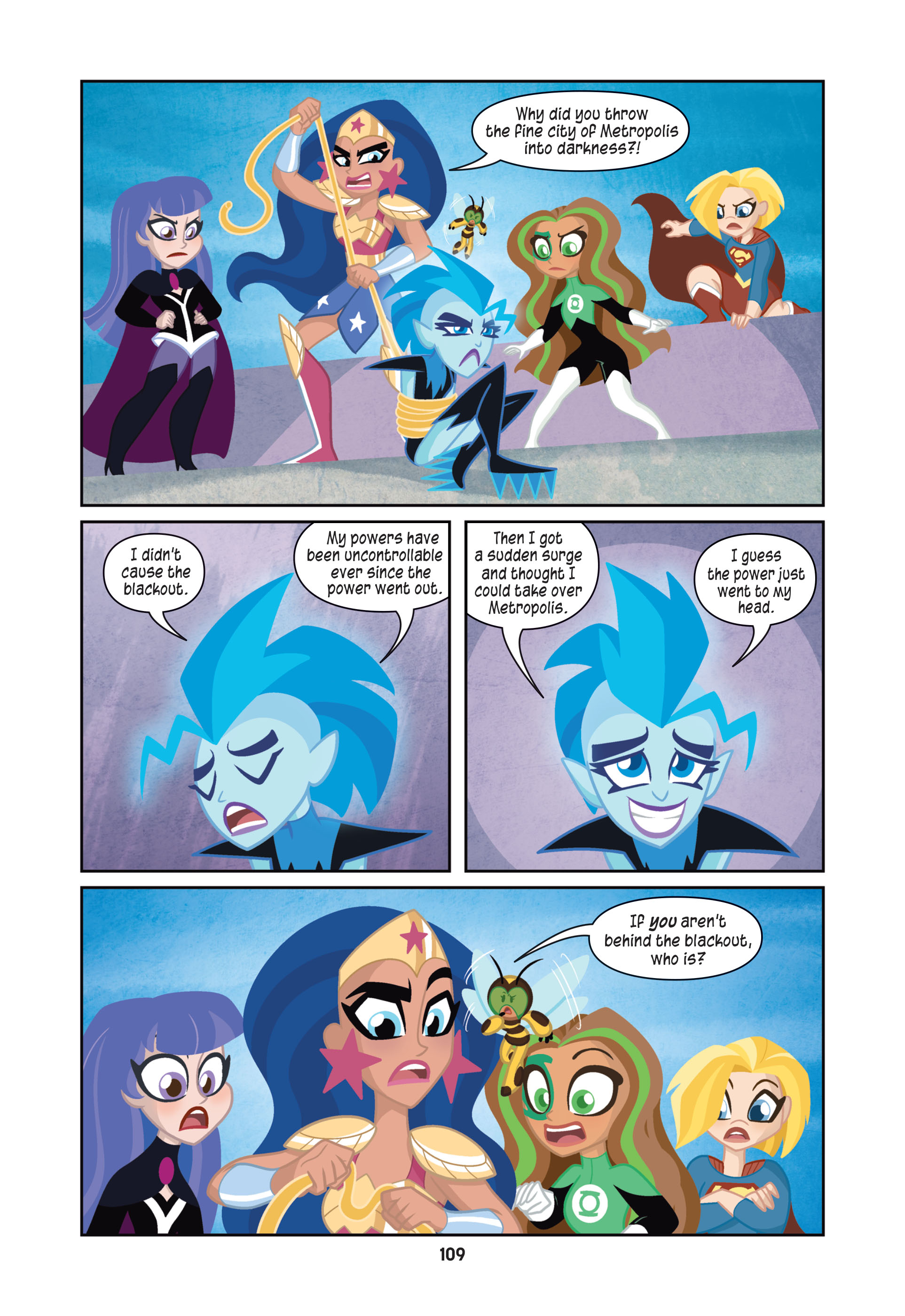 Read online DC Super Hero Girls: Powerless comic -  Issue # TPB - 108