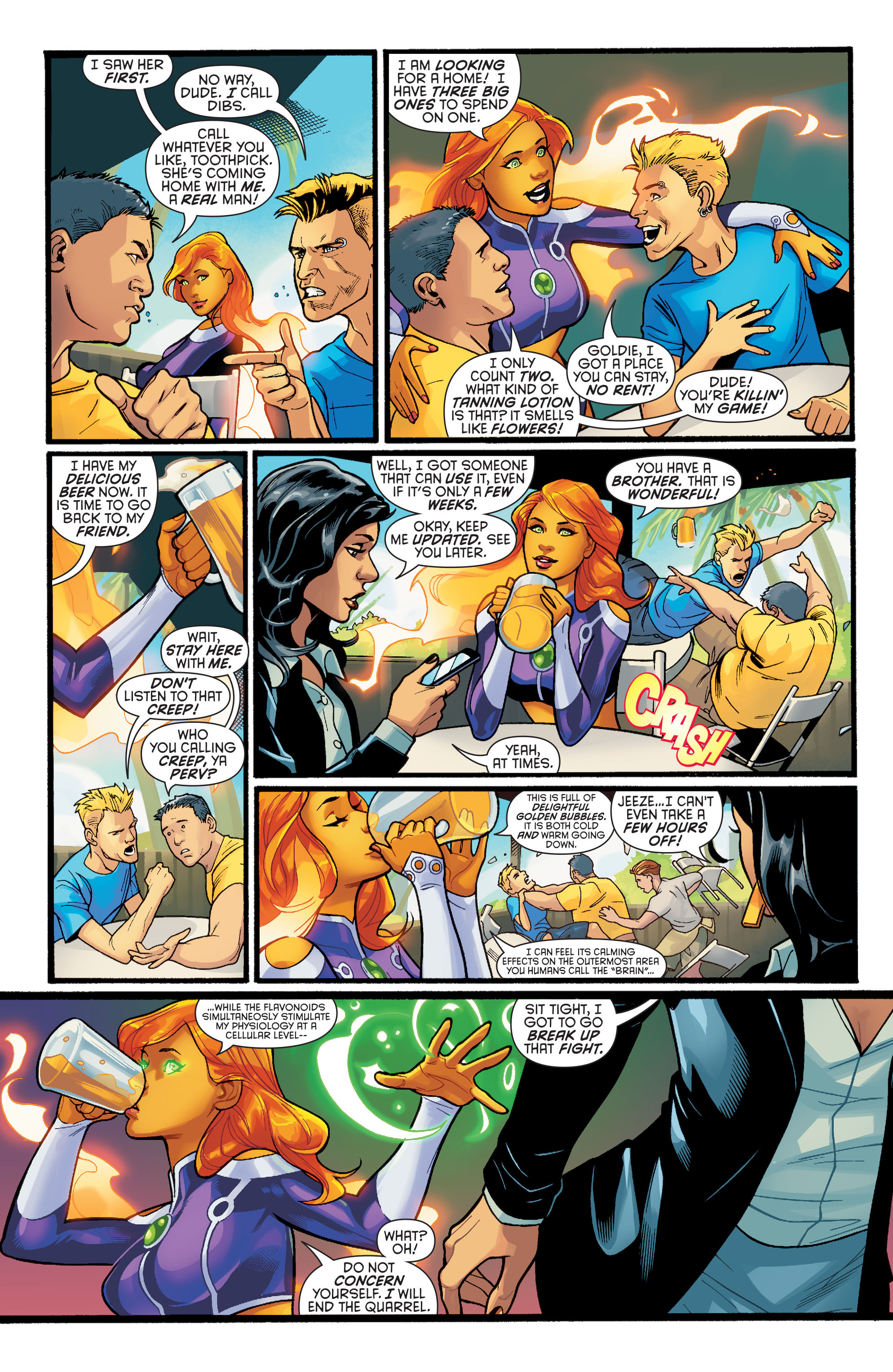 Read online Starfire (2015) comic -  Issue #1 - 11