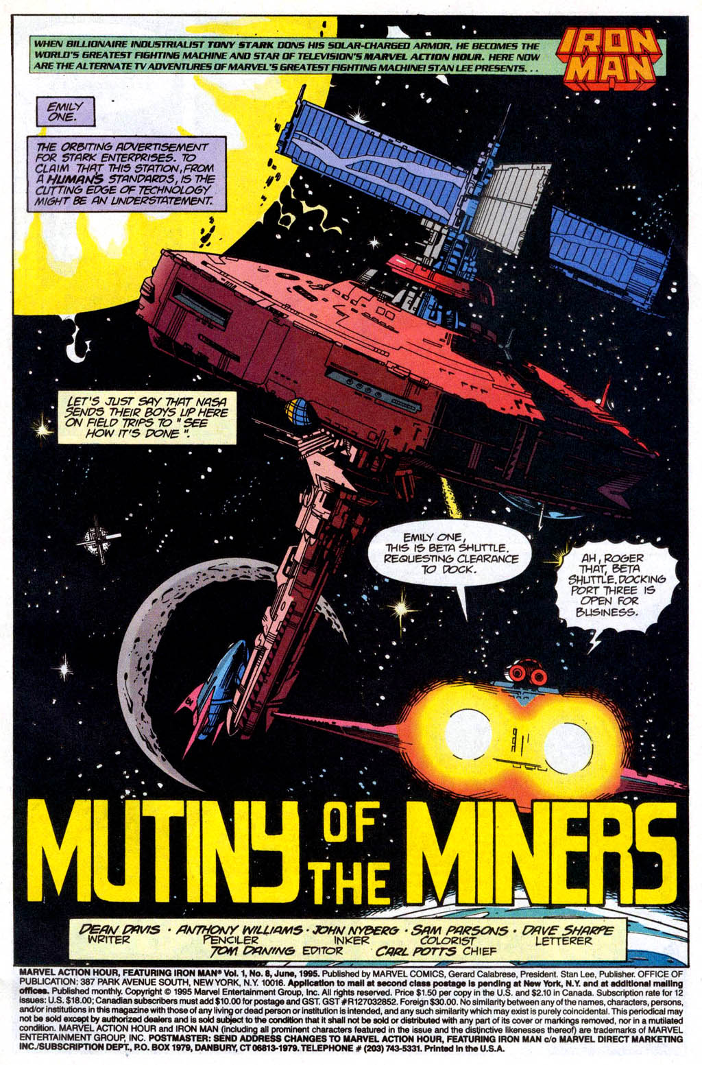 Read online Marvel Action Hour, featuring Iron Man comic -  Issue #8 - 2