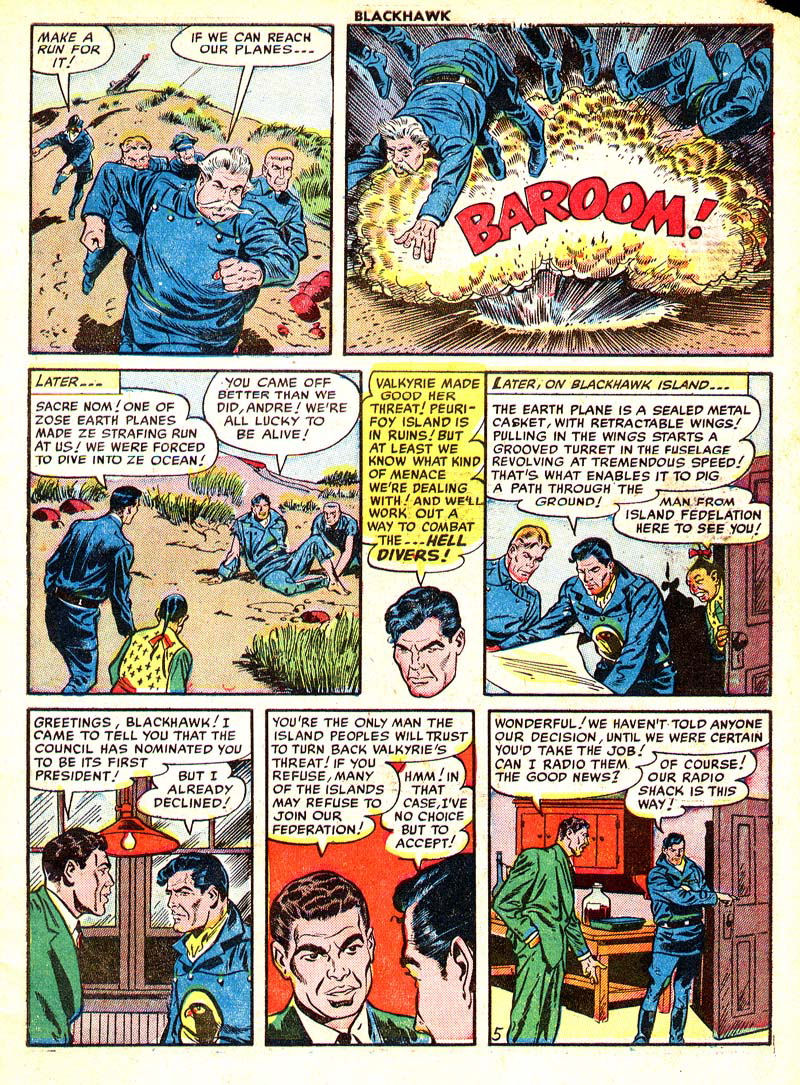 Read online Blackhawk (1957) comic -  Issue #49 - 7