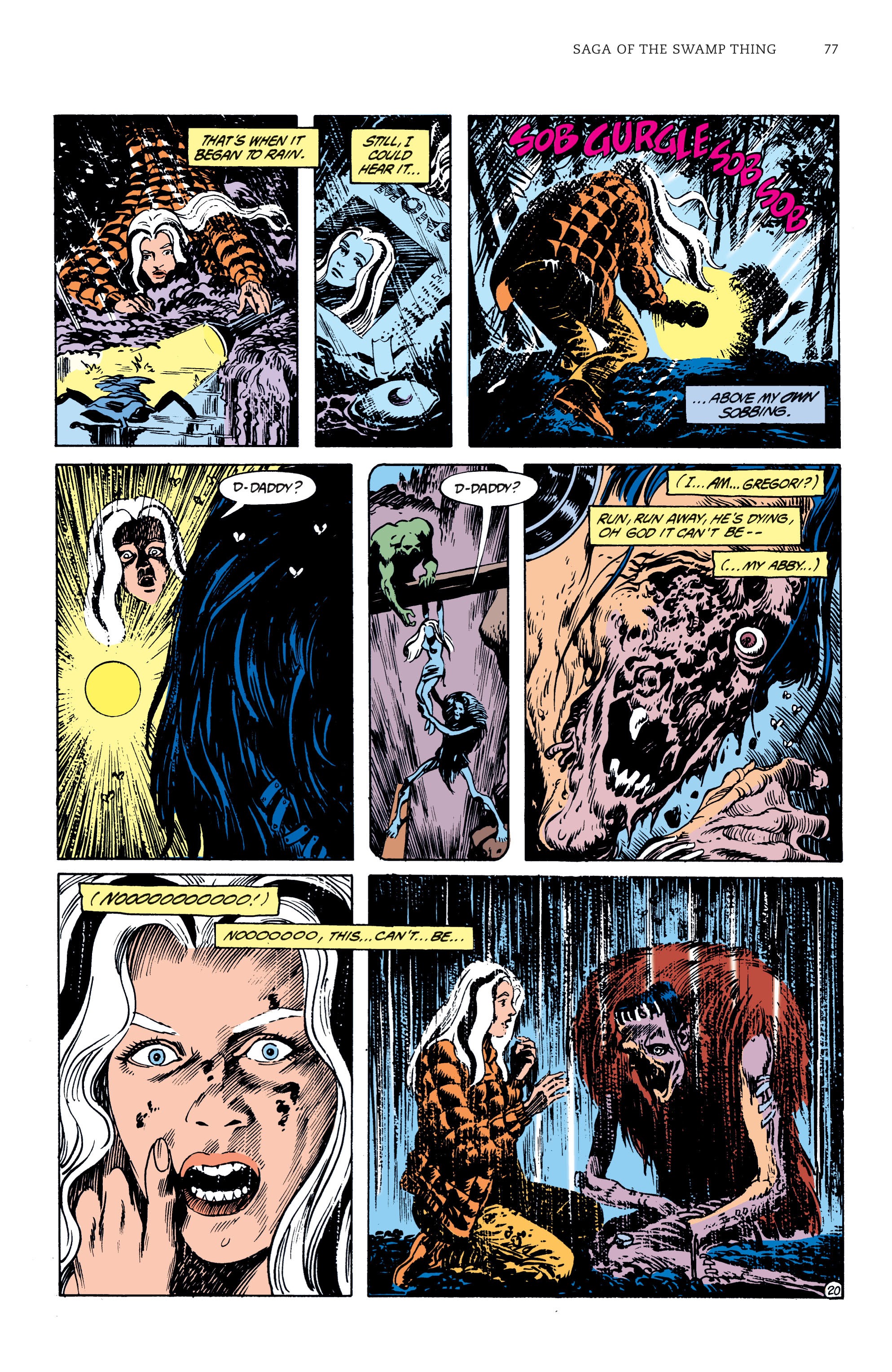 Read online Saga of the Swamp Thing comic -  Issue # TPB 6 (Part 1) - 74