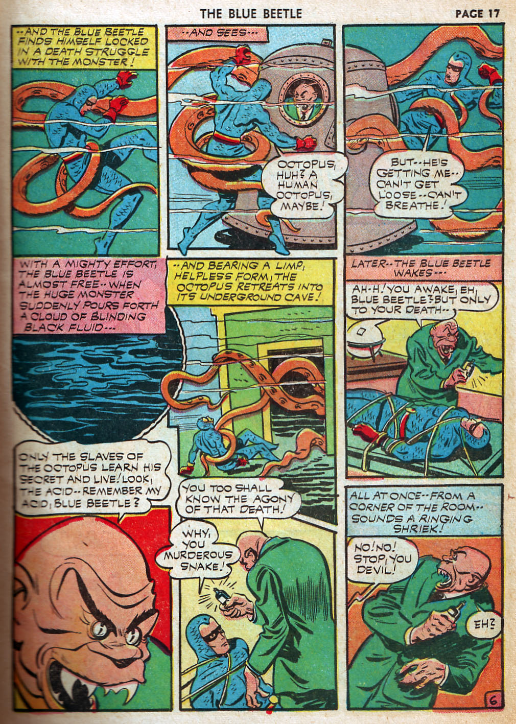 Read online The Blue Beetle comic -  Issue #11 - 19