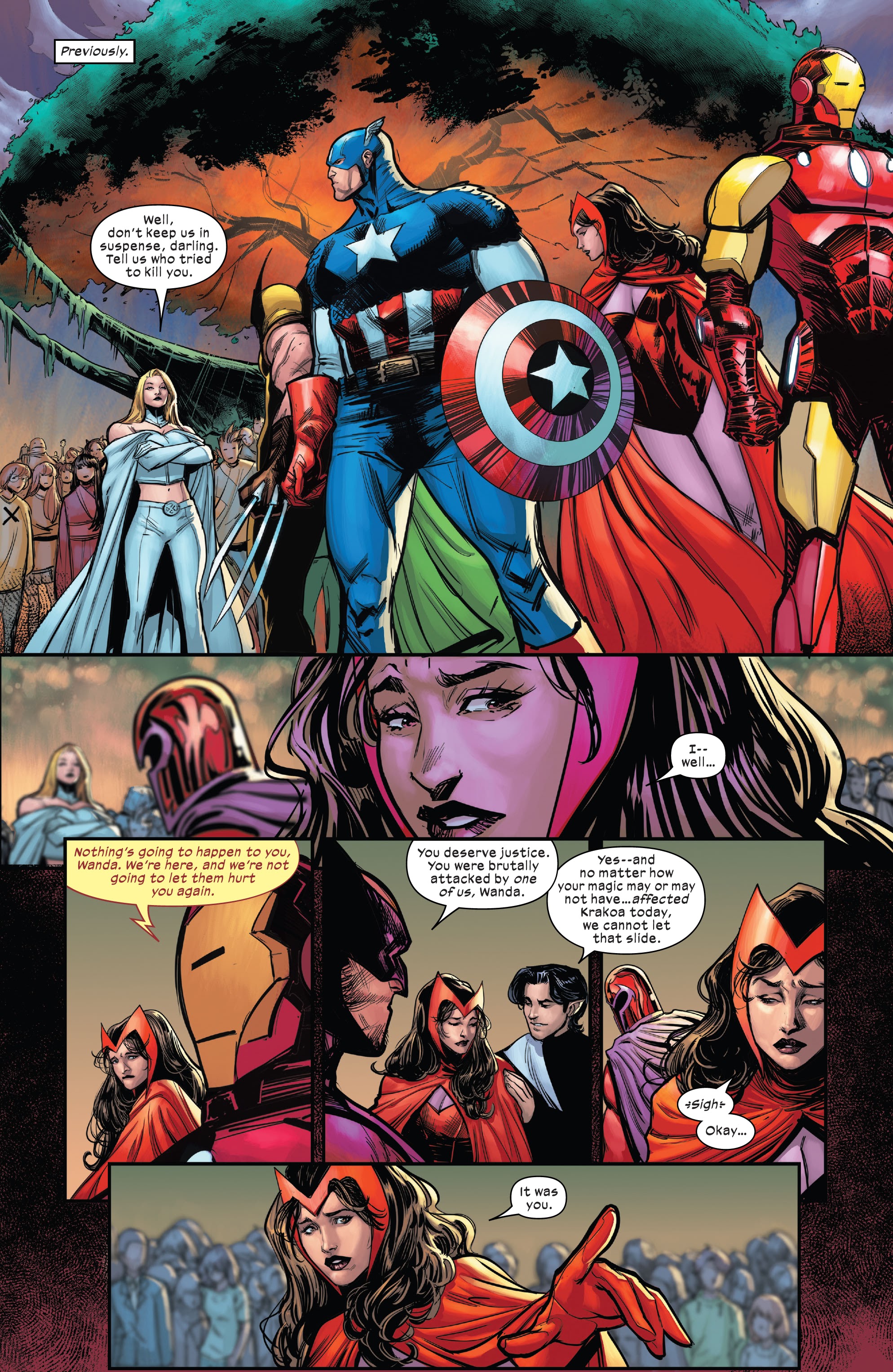 Read online X-Men: The Trial Of Magneto comic -  Issue #5 - 2