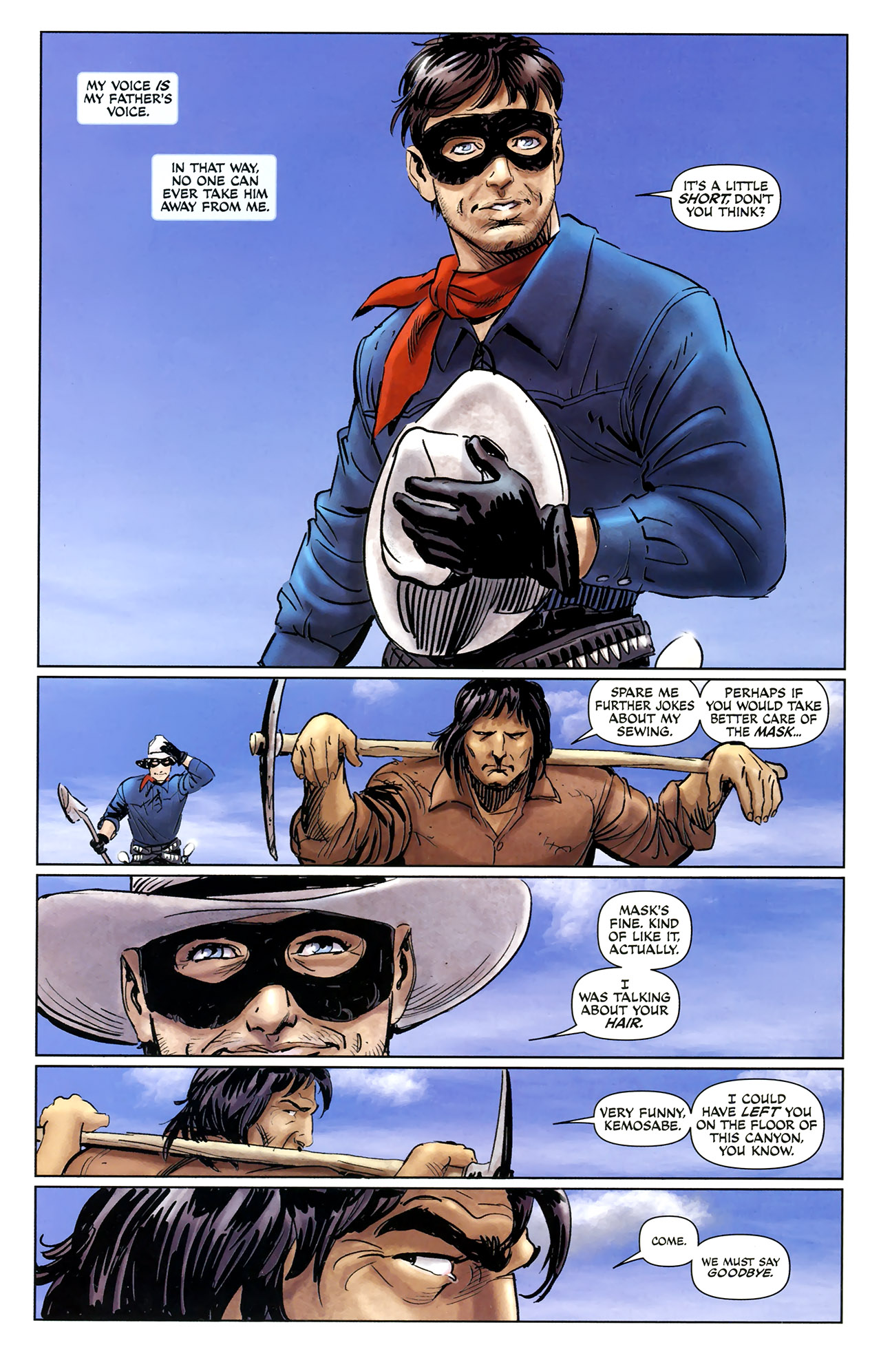 Read online The Lone Ranger (2006) comic -  Issue #25 - 29