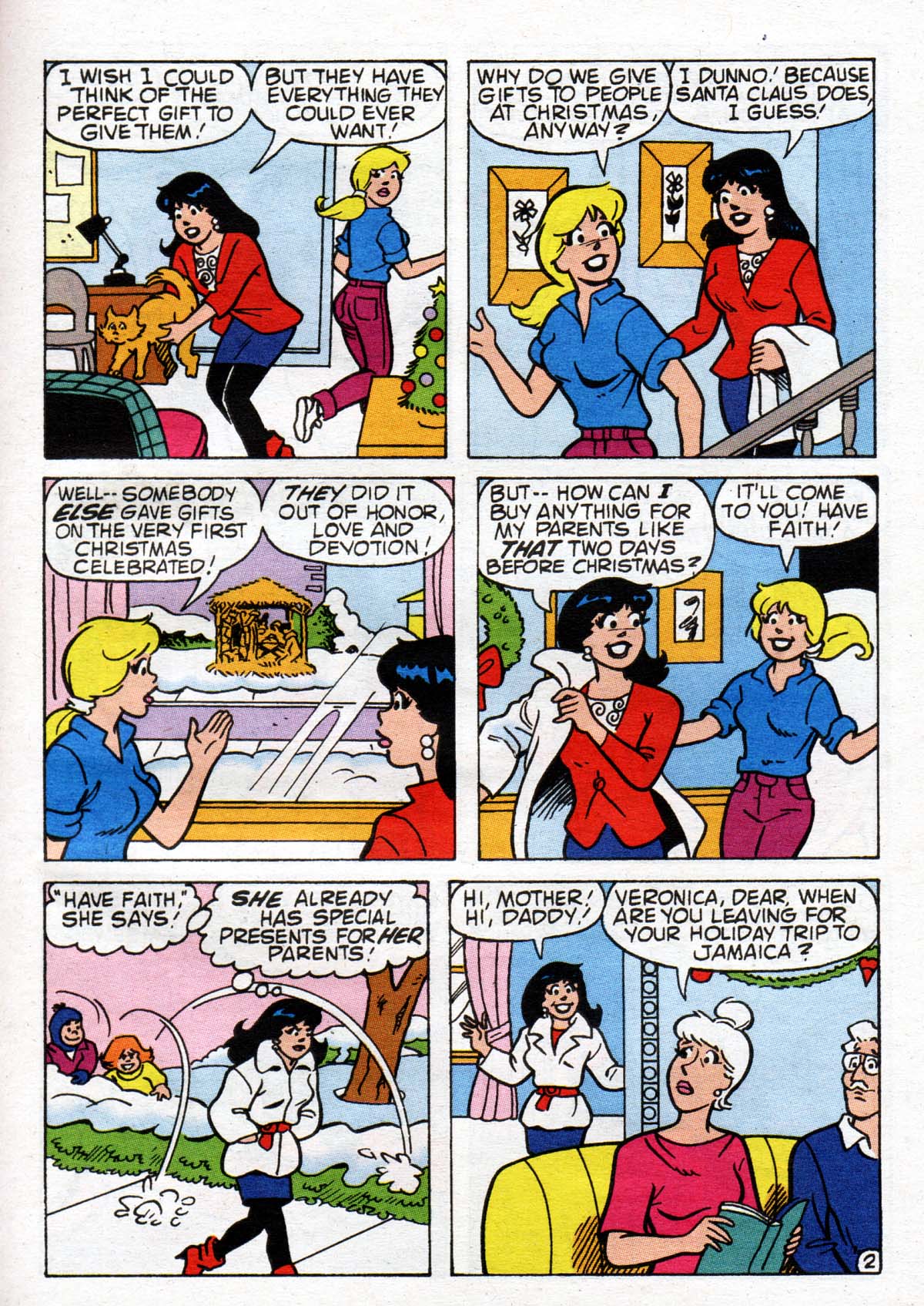 Read online Archie's Holiday Fun Digest comic -  Issue #7 - 62