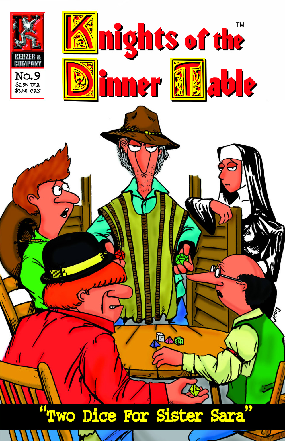 Read online Knights of the Dinner Table comic -  Issue #9 - 1