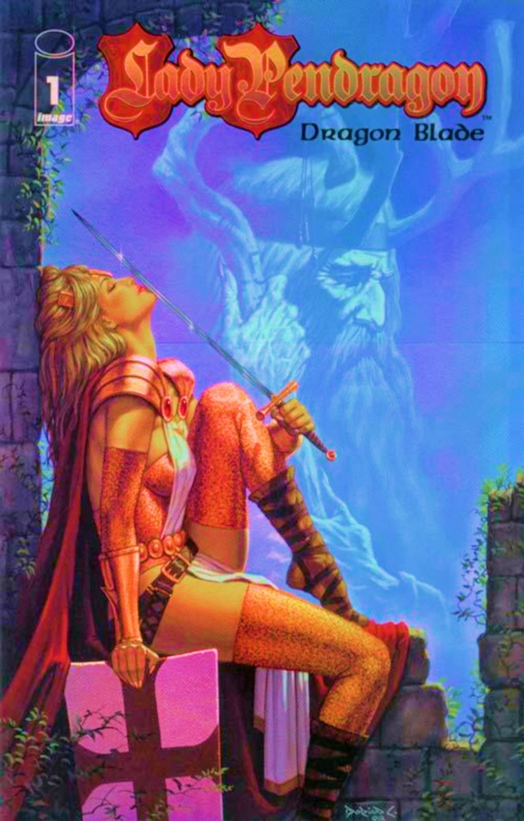 Read online Lady Pendragon comic -  Issue #1 - 5