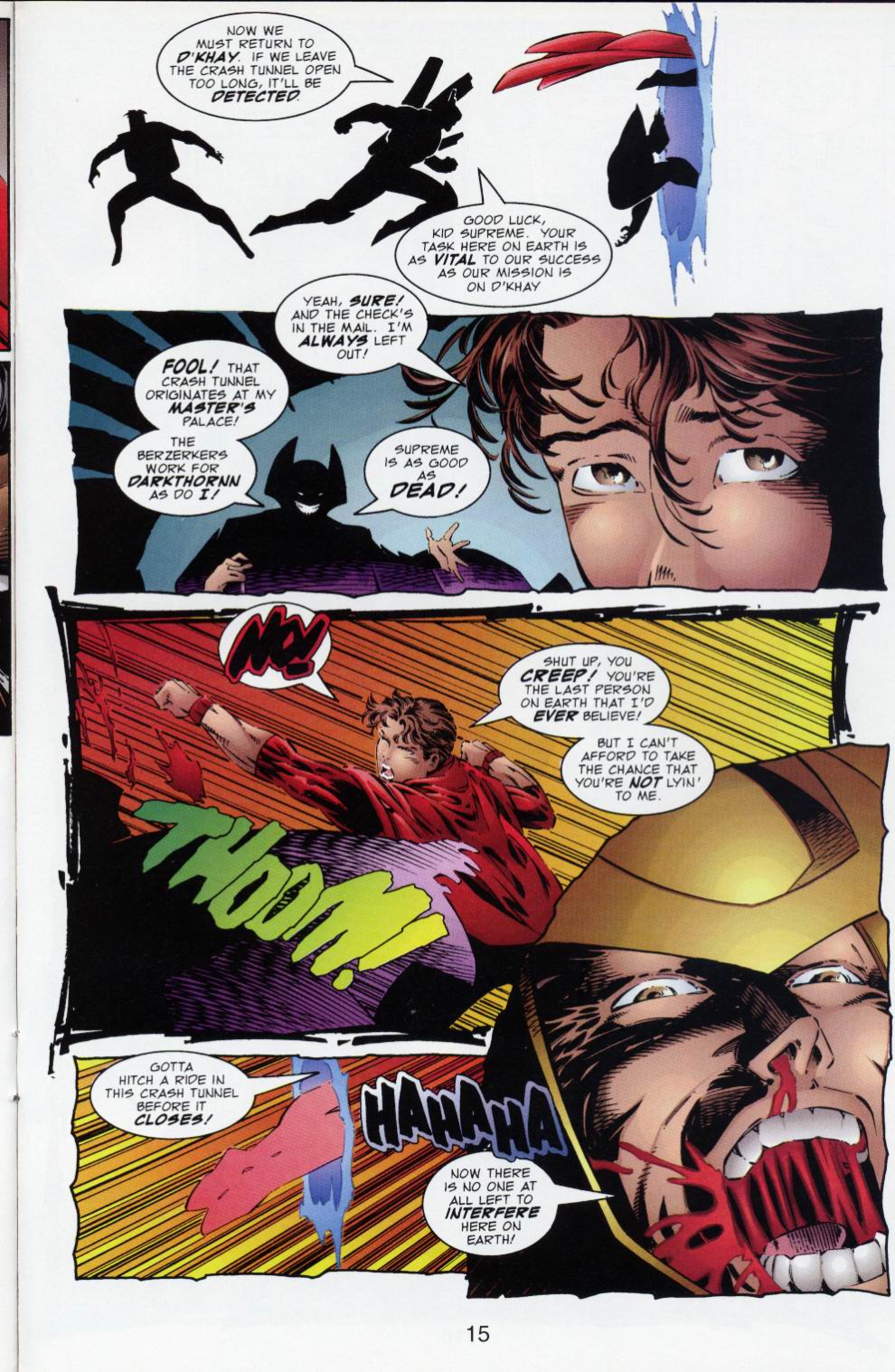 Read online Supreme (1992) comic -  Issue #29 - 17