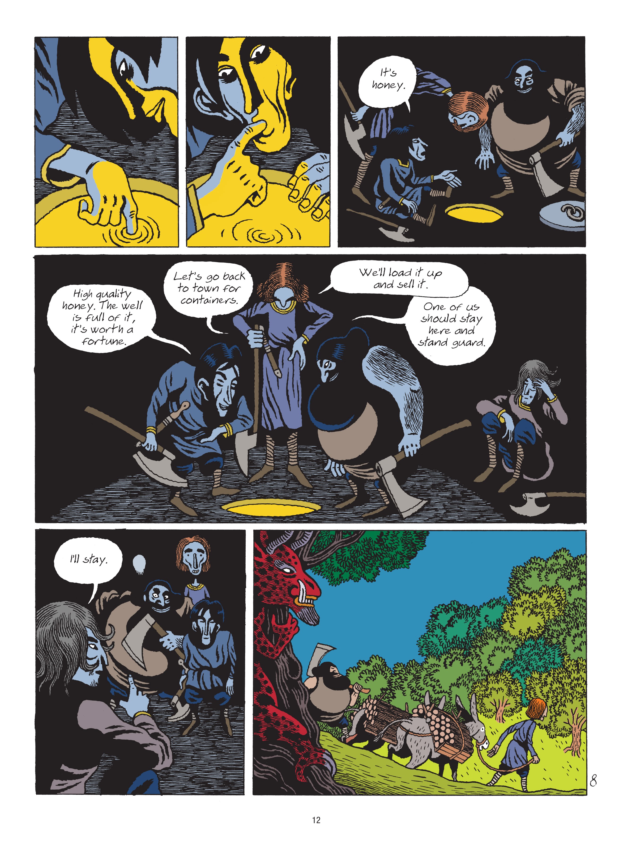 Read online A Tale of a Thousand and One Nights: HASIB & the Queen of Serpents comic -  Issue # TPB - 12