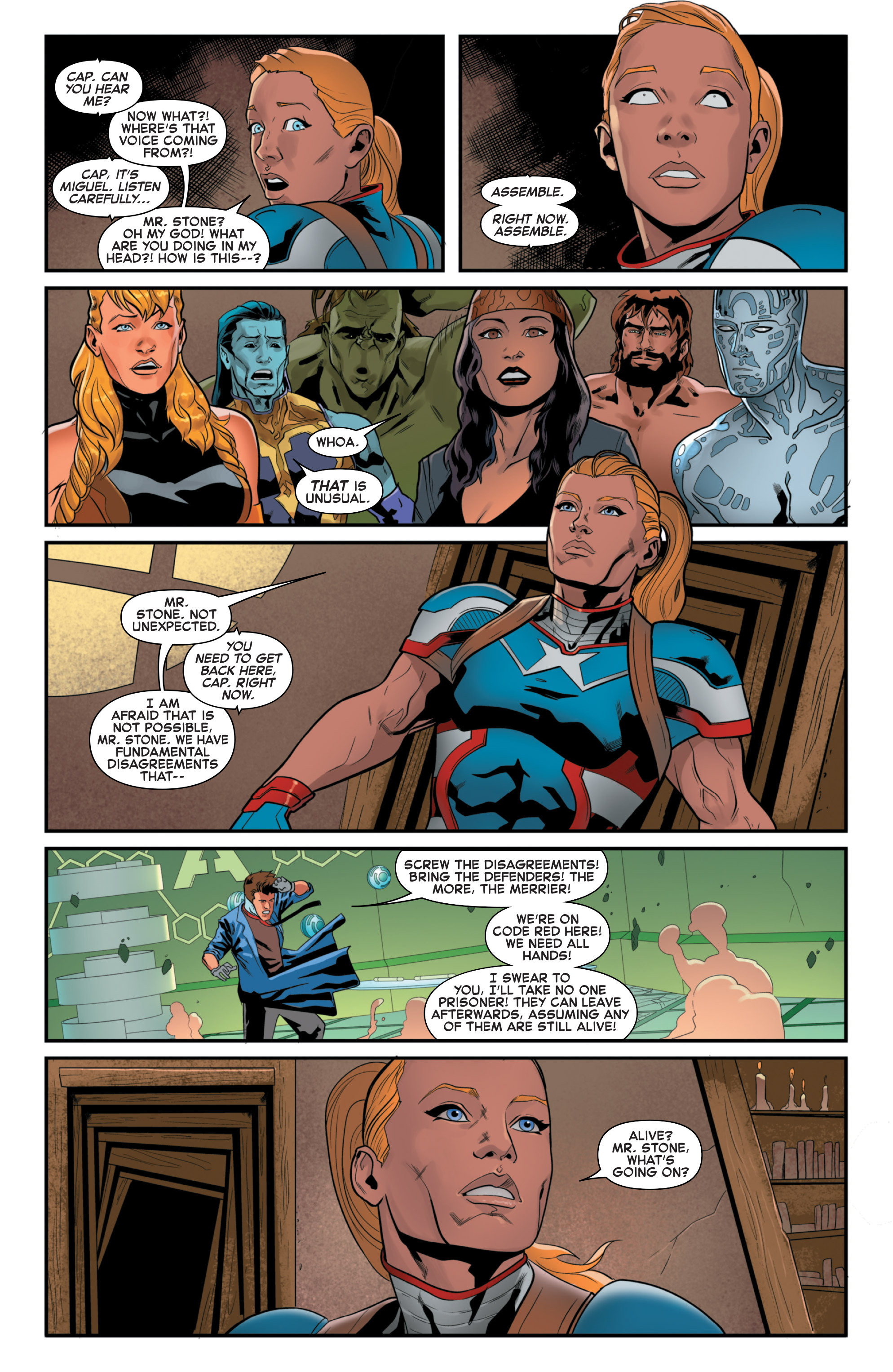 Read online Secret Wars 2099 comic -  Issue #5 - 5