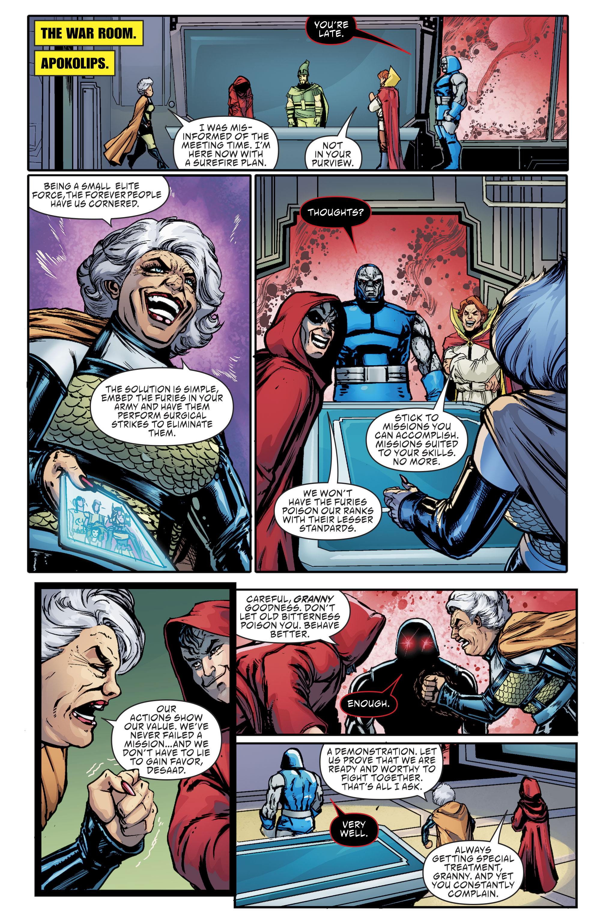 Read online Female Furies comic -  Issue #1 - 8
