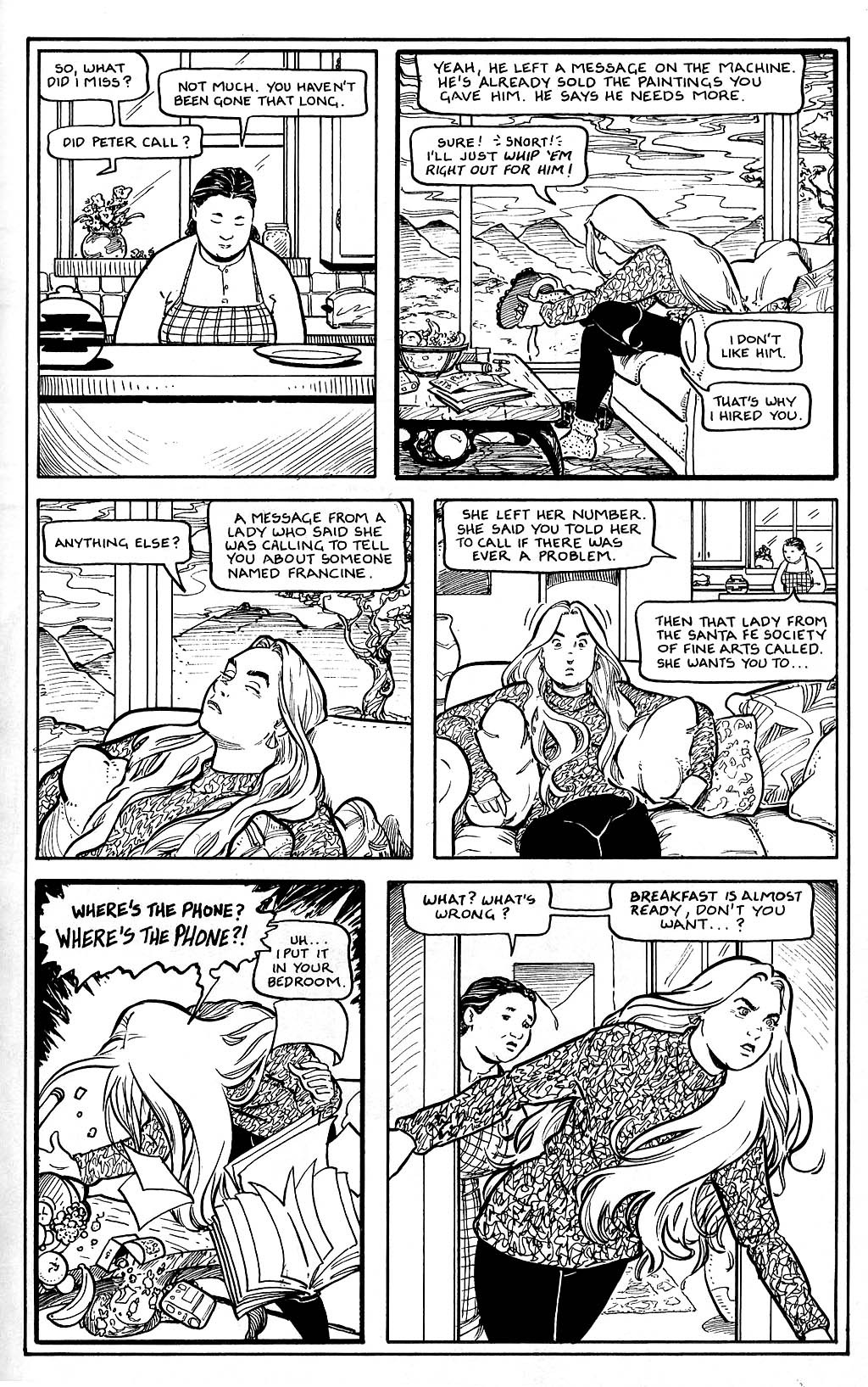 Read online Strangers in Paradise comic -  Issue #17 - 18