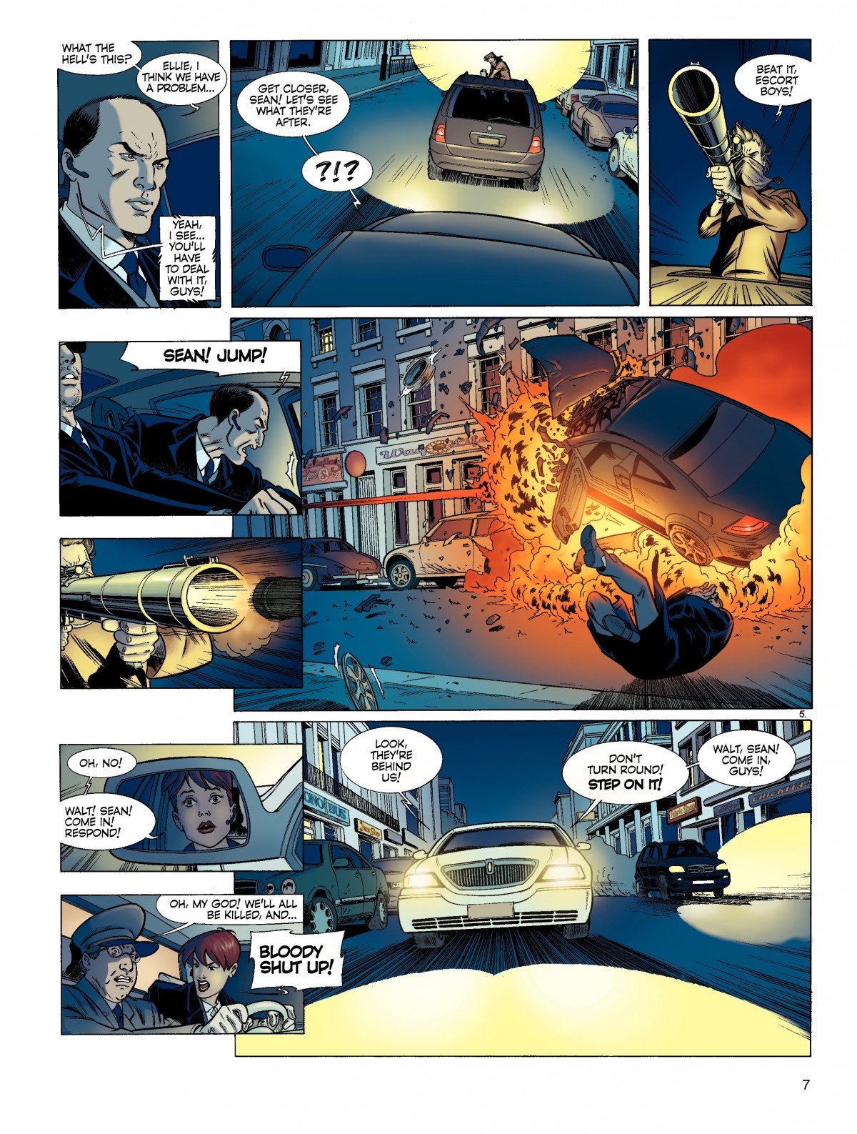 Read online Damocles comic -  Issue #1 - 7