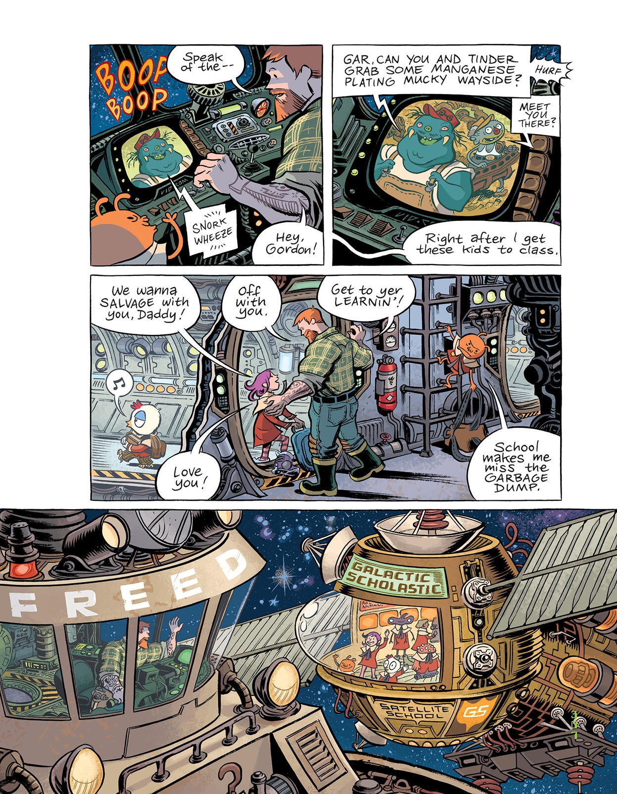 Read online Space Dumplins comic -  Issue # TPB (Part 3) - 102