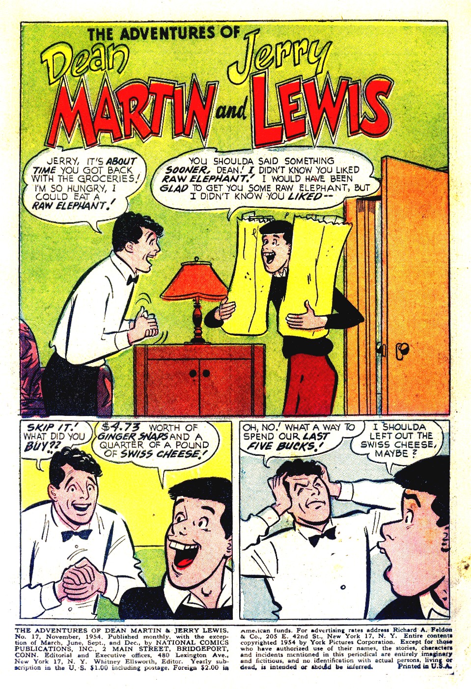 Read online The Adventures of Dean Martin and Jerry Lewis comic -  Issue #17 - 3