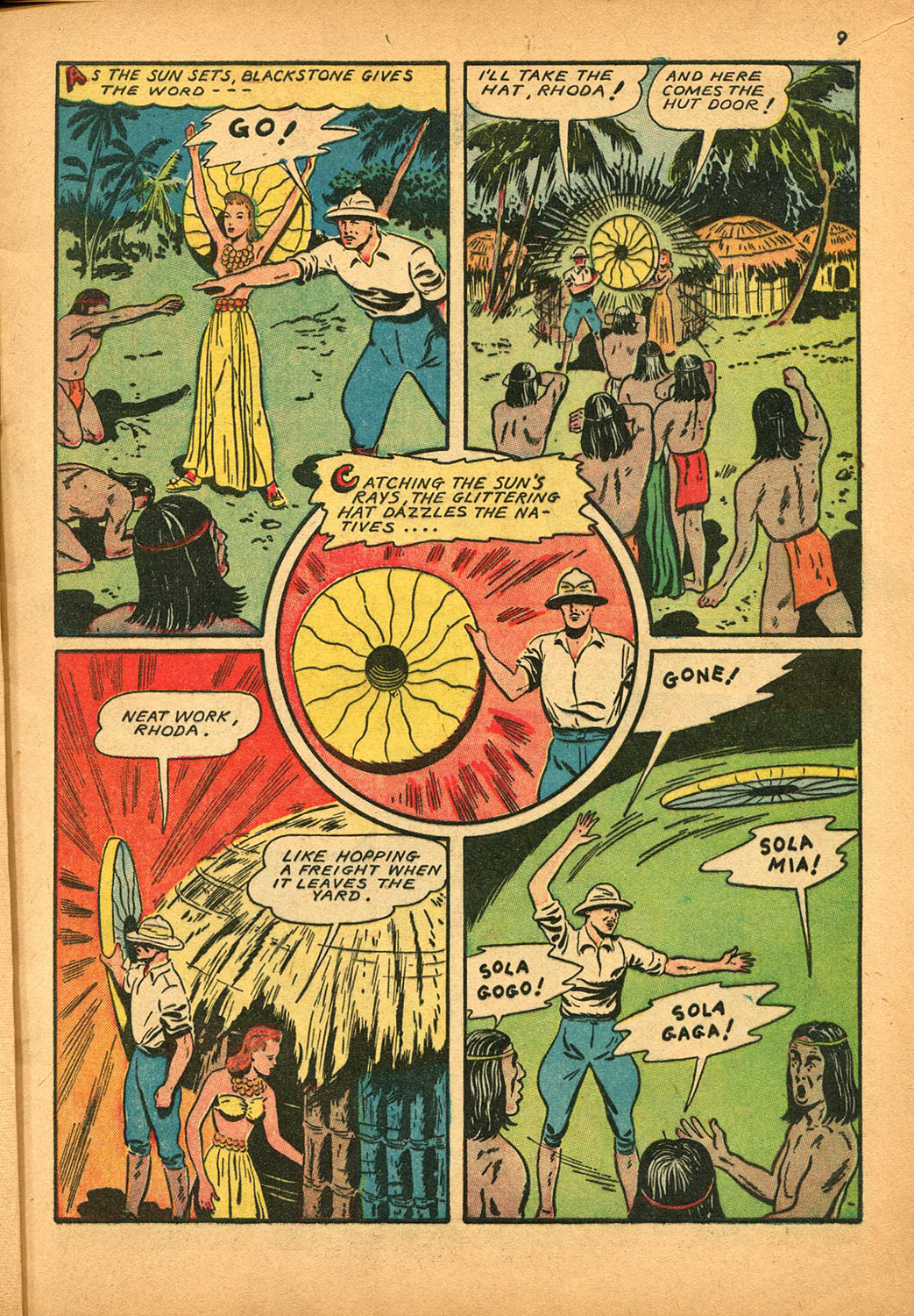 Read online Super-Magician Comics comic -  Issue #9 - 9