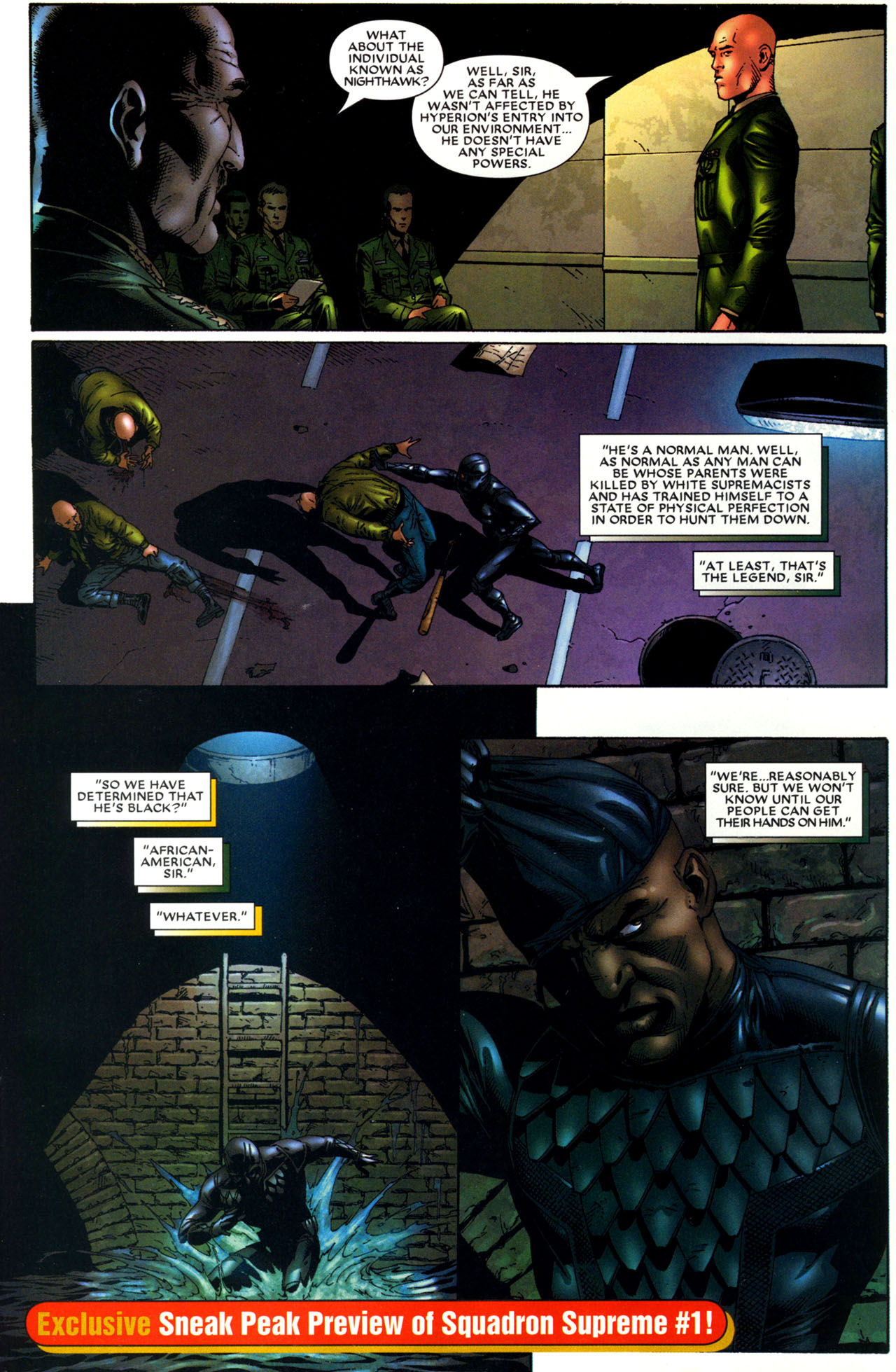 Read online Saga of Squadron Supreme comic -  Issue # Full - 44