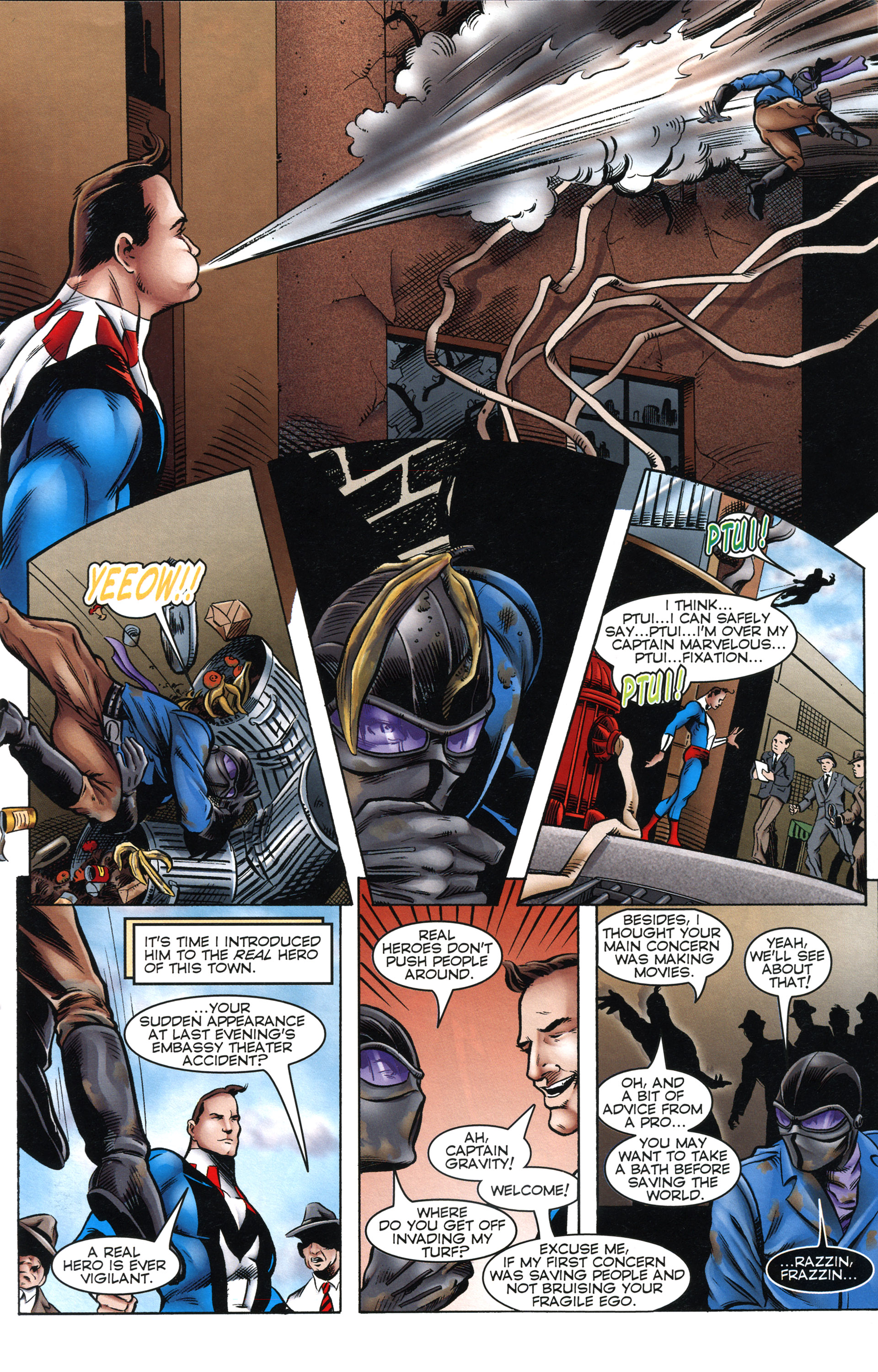 Read online Captain Gravity: One True Hero comic -  Issue # Full - 13