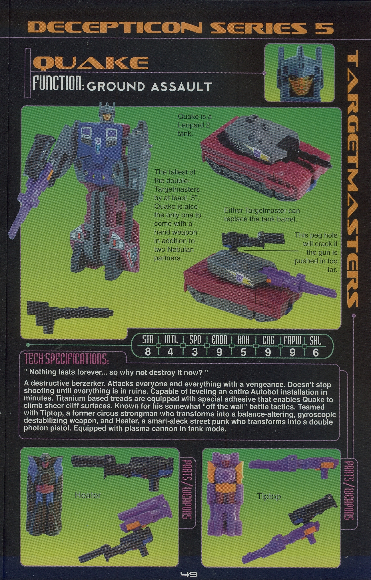 Read online Cybertronian: An Unofficial Transformers Recognition Guide comic -  Issue #4 - 51