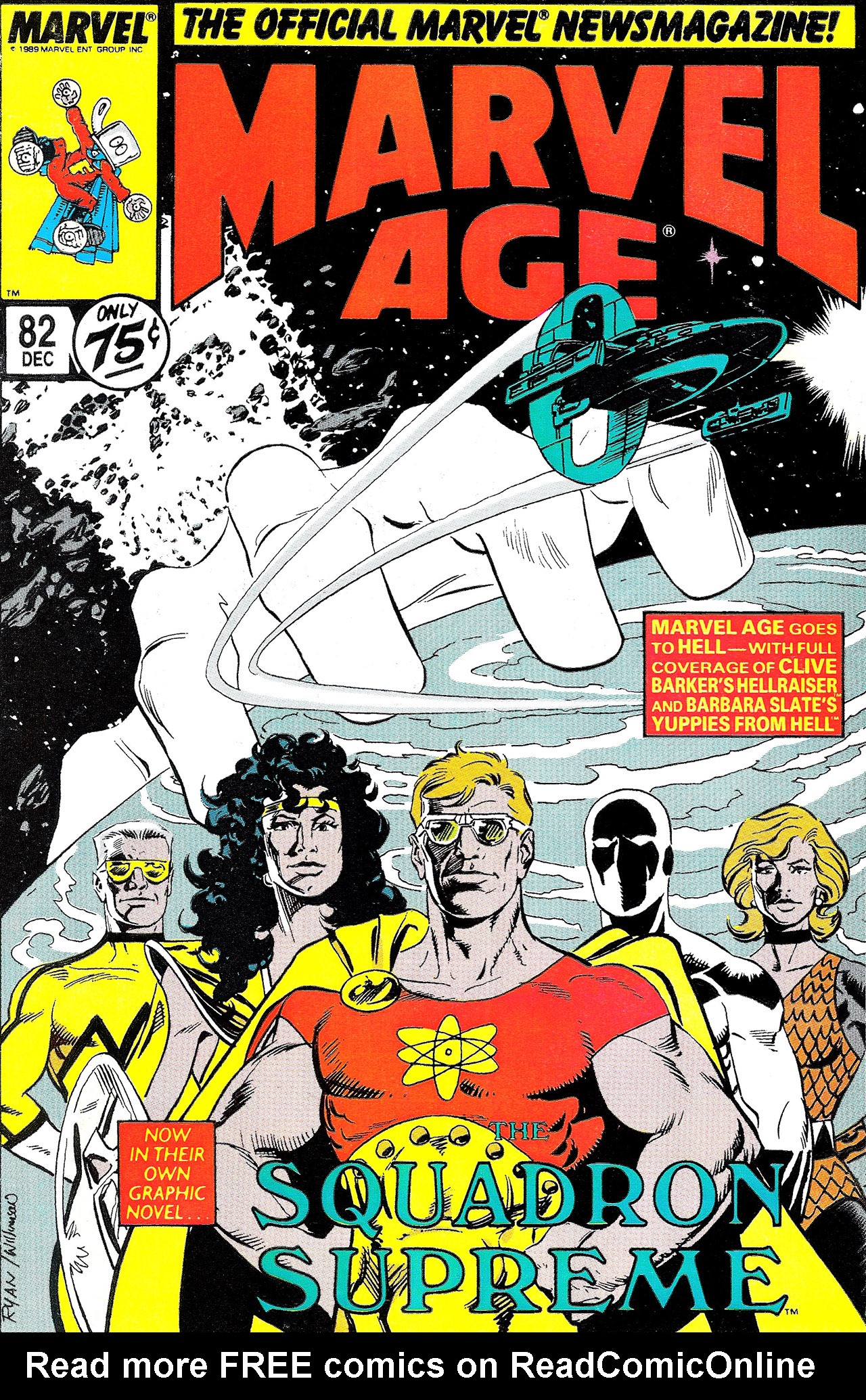 Read online Marvel Age comic -  Issue #82 - 1