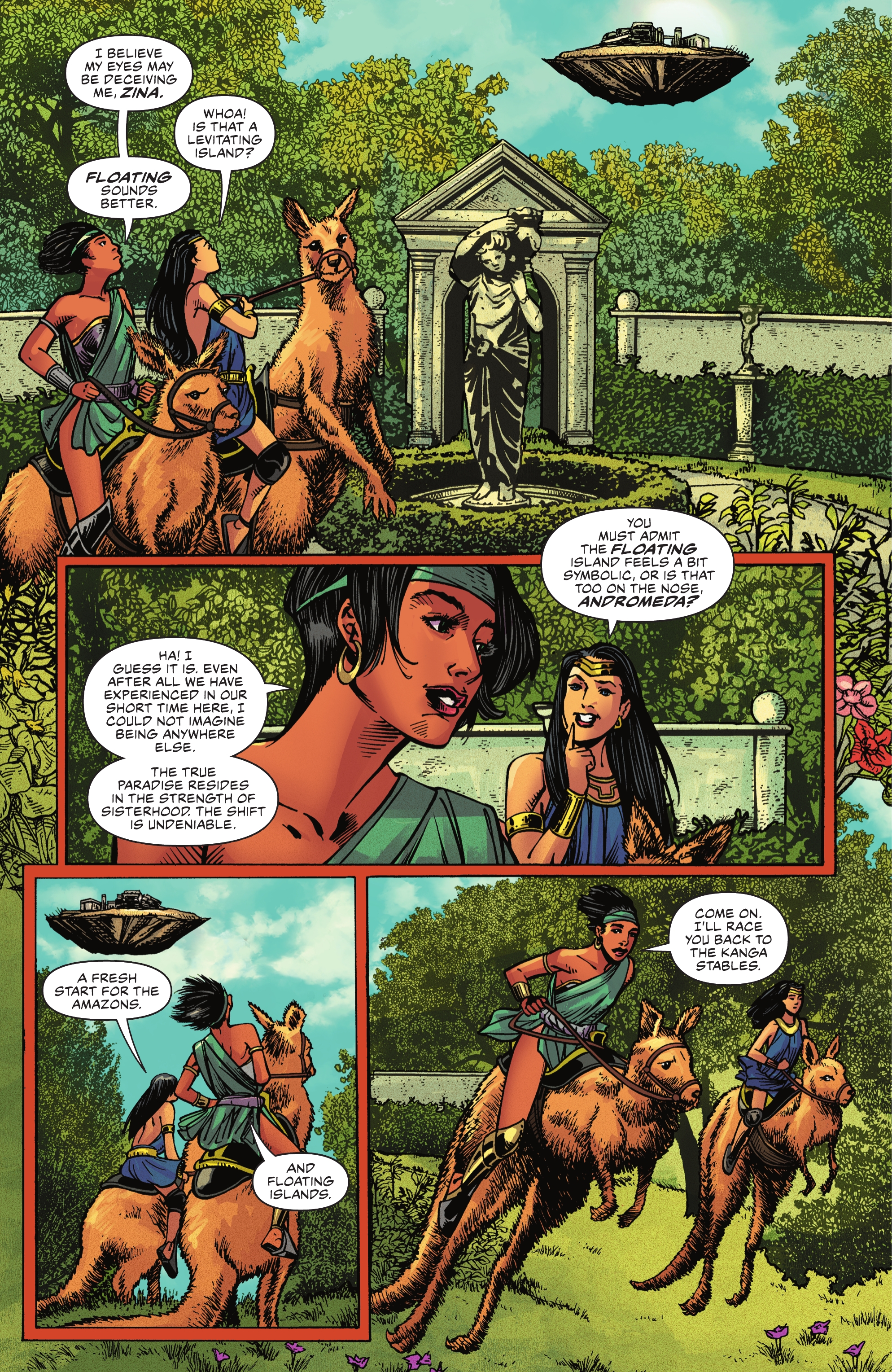 Read online Nubia: Queen of the Amazons comic -  Issue #1 - 7