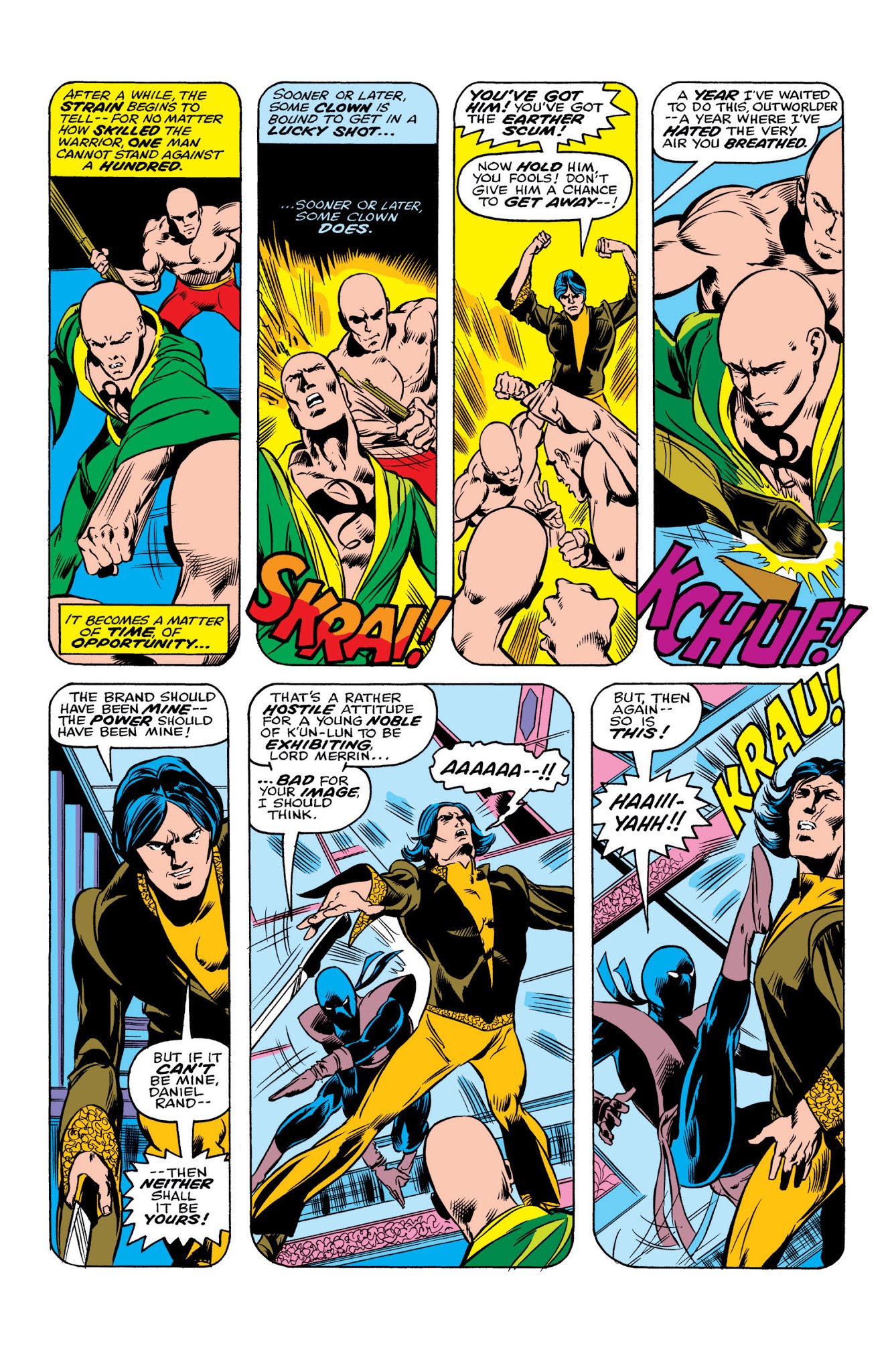 Read online Marvel Masterworks: Iron Fist comic -  Issue # TPB 1 (Part 3) - 35