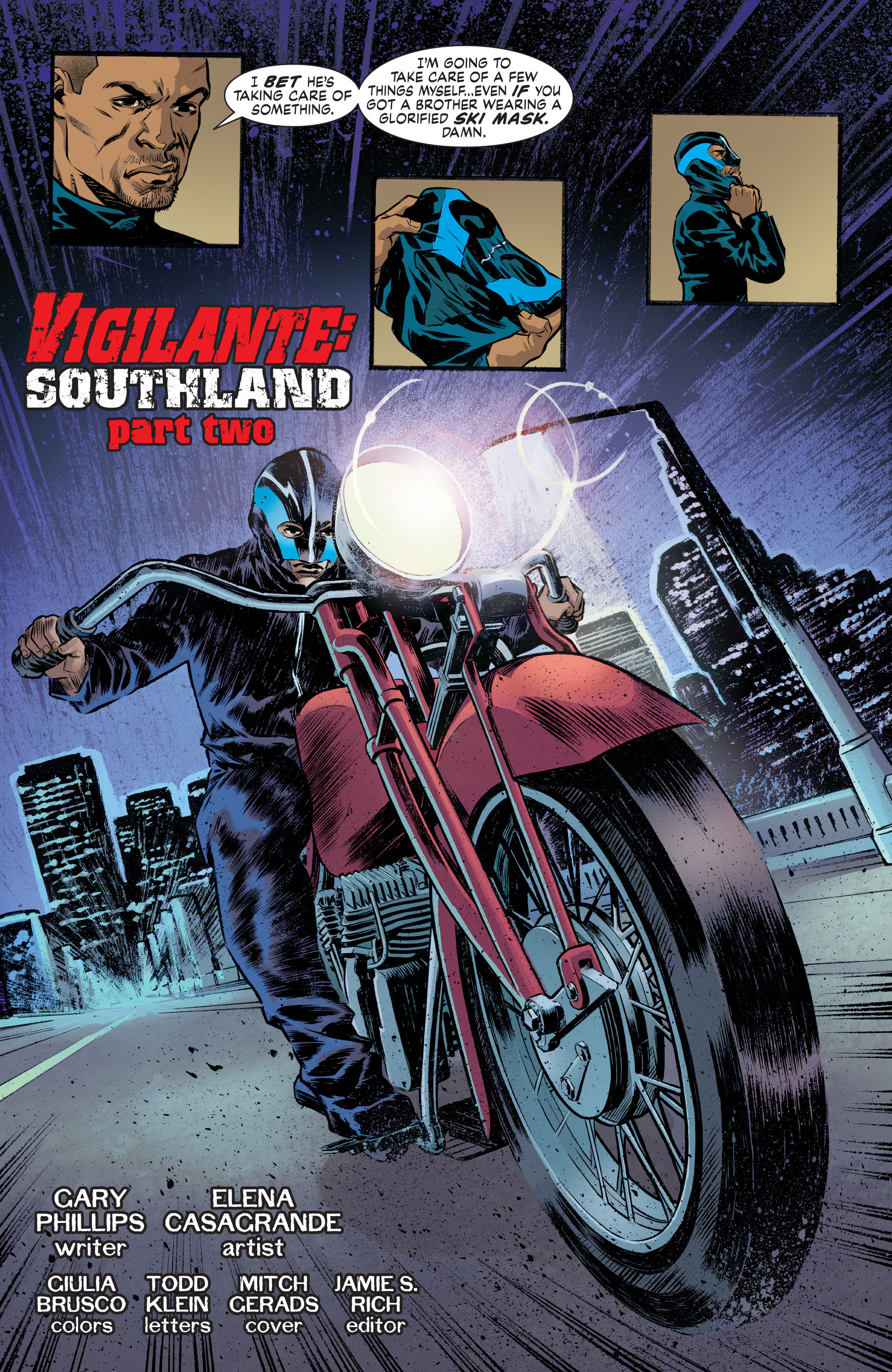 Read online Vigilante: Southland comic -  Issue #2 - 7