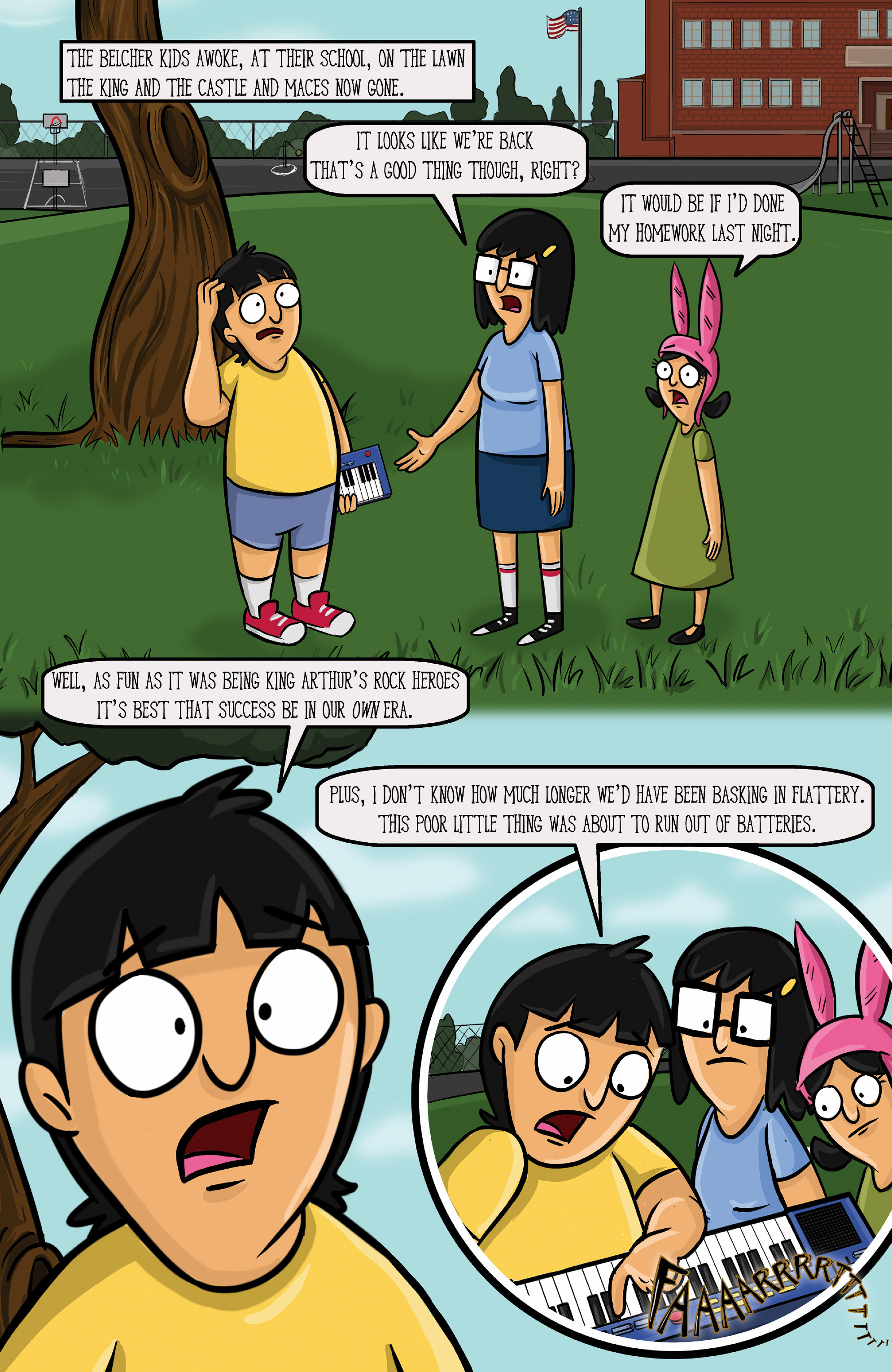 Read online Bob's Burgers (2015) comic -  Issue #15 - 23