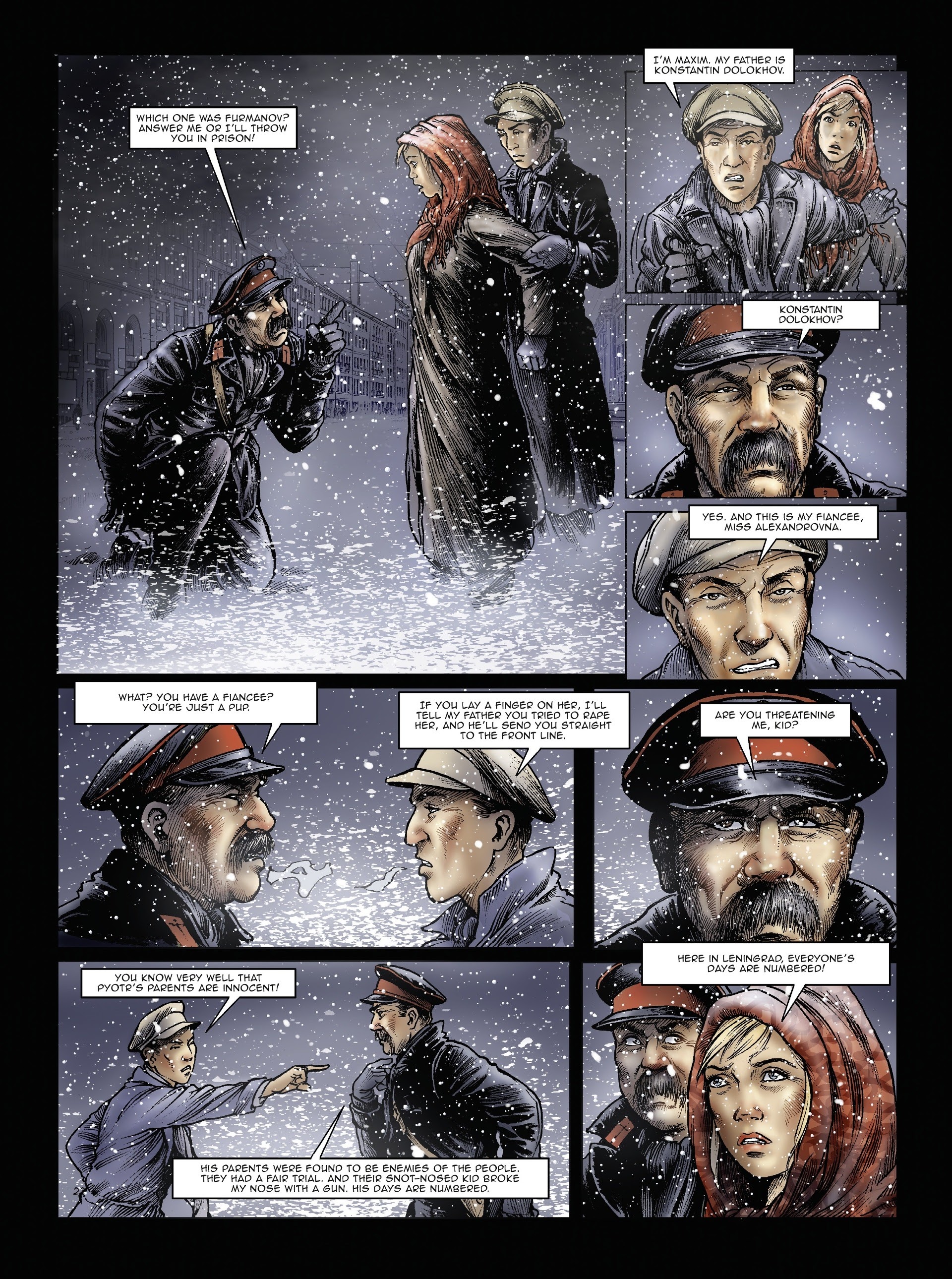 Read online The Lions of Leningrad comic -  Issue #2 - 24