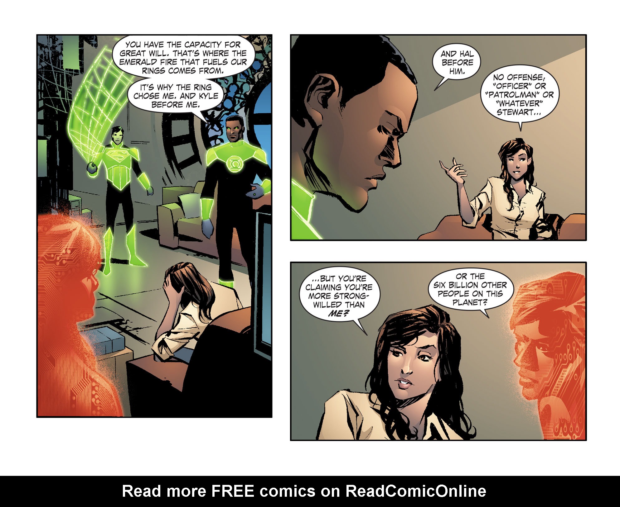 Read online Smallville: Lantern [I] comic -  Issue #3 - 17
