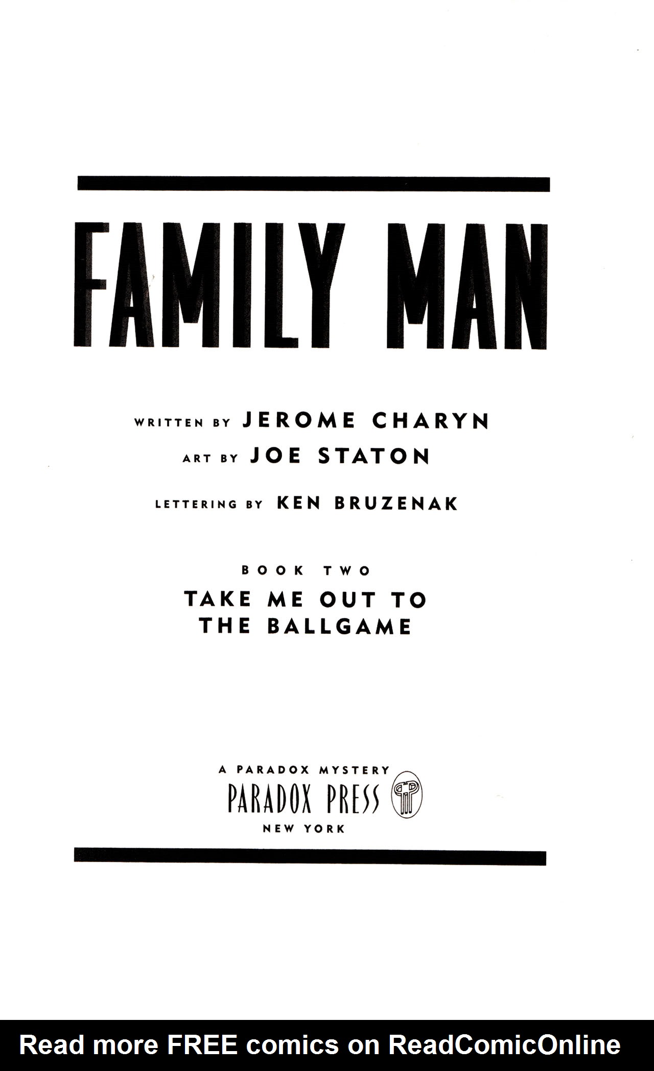 Read online Family Man comic -  Issue #2 - 4