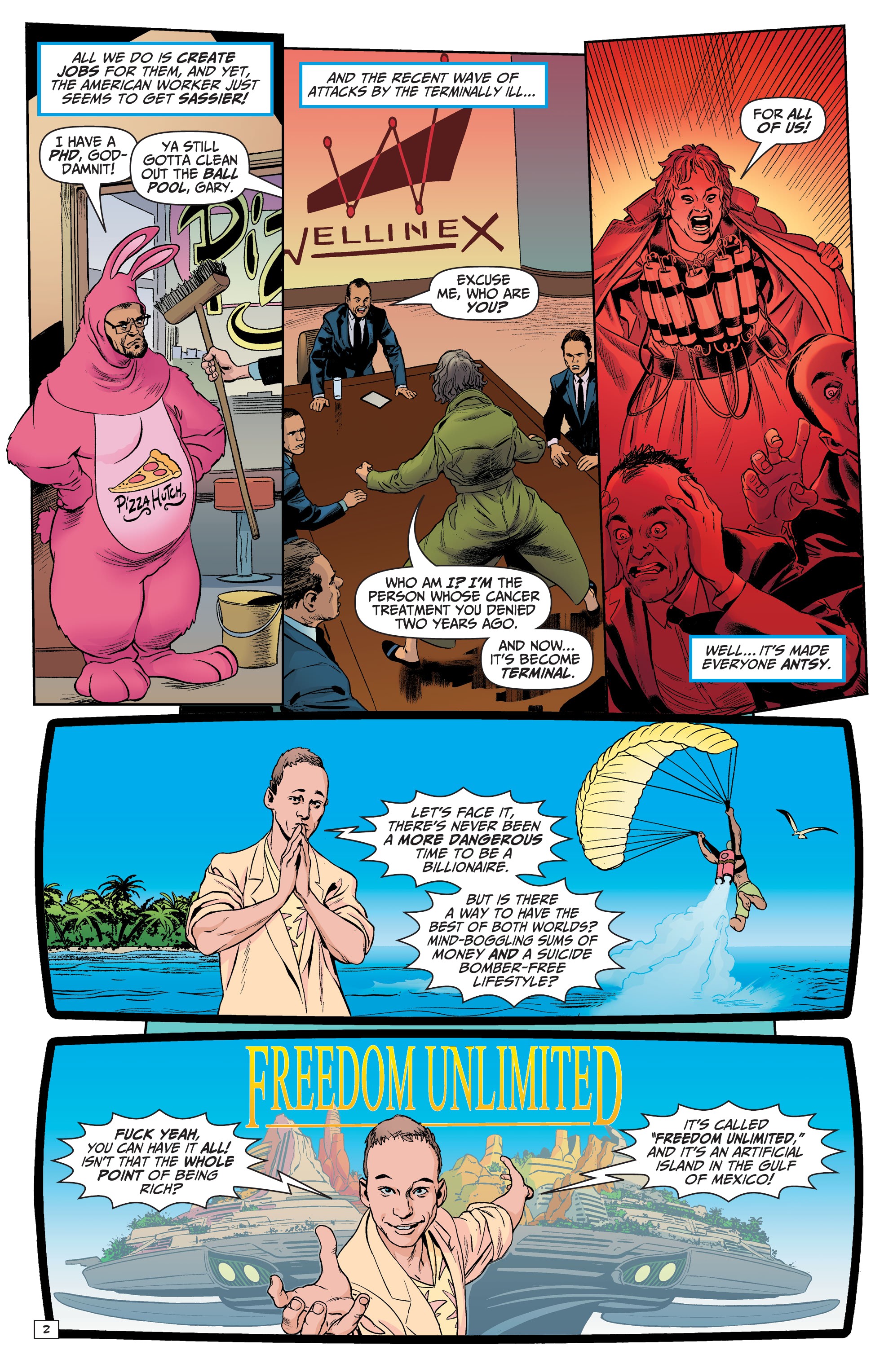 Read online Billionaire Island comic -  Issue # Full - 4