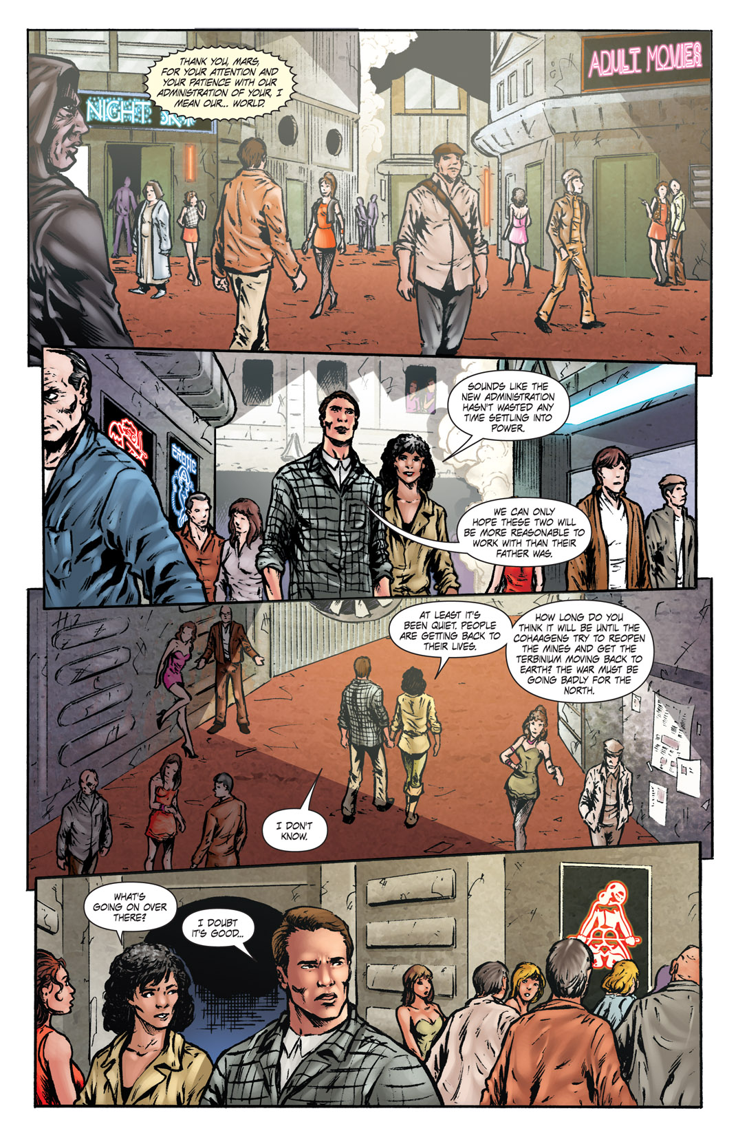 Read online Total Recall comic -  Issue #1 - 21